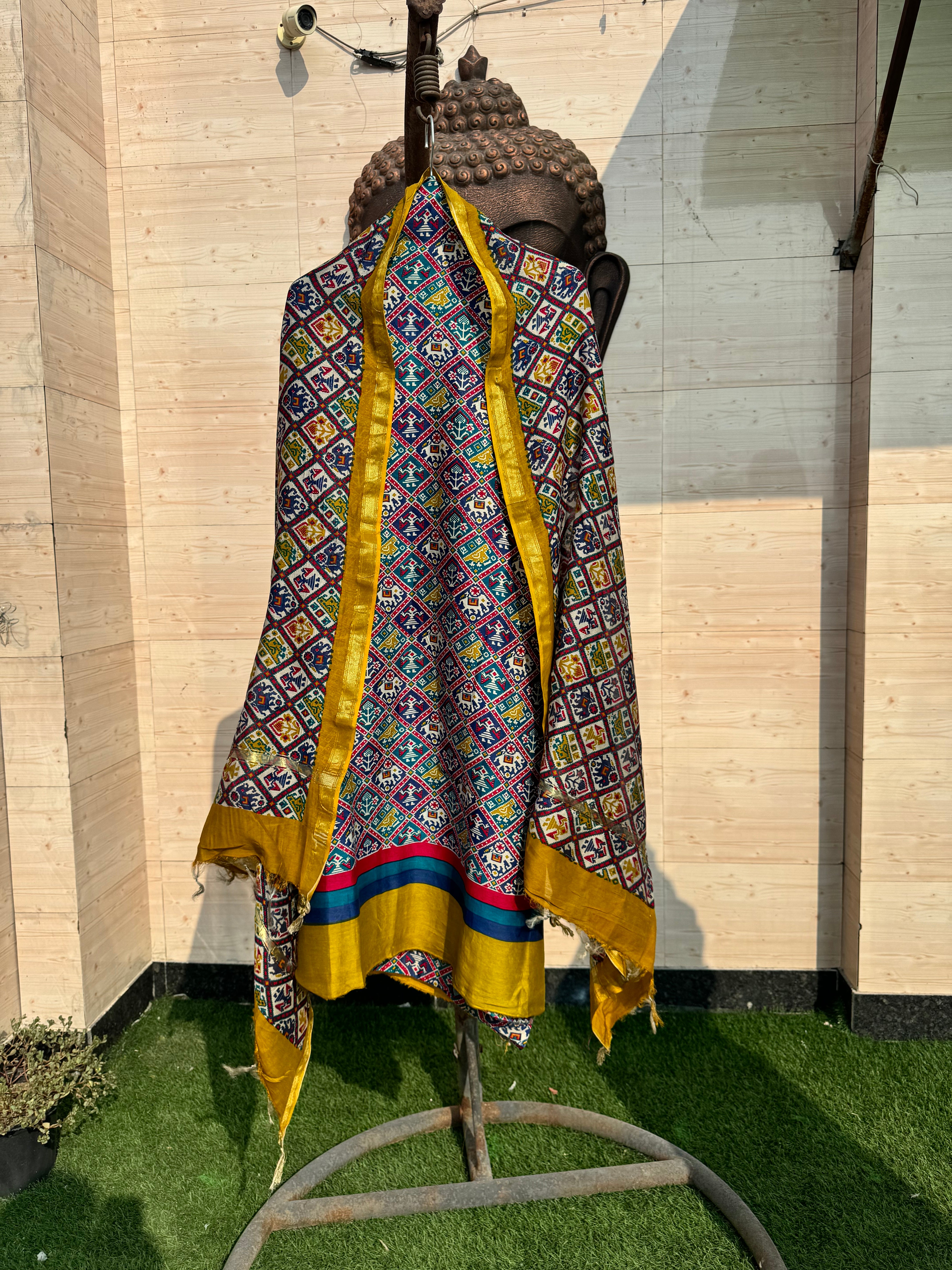 Mahira pure Maheshwari suit set