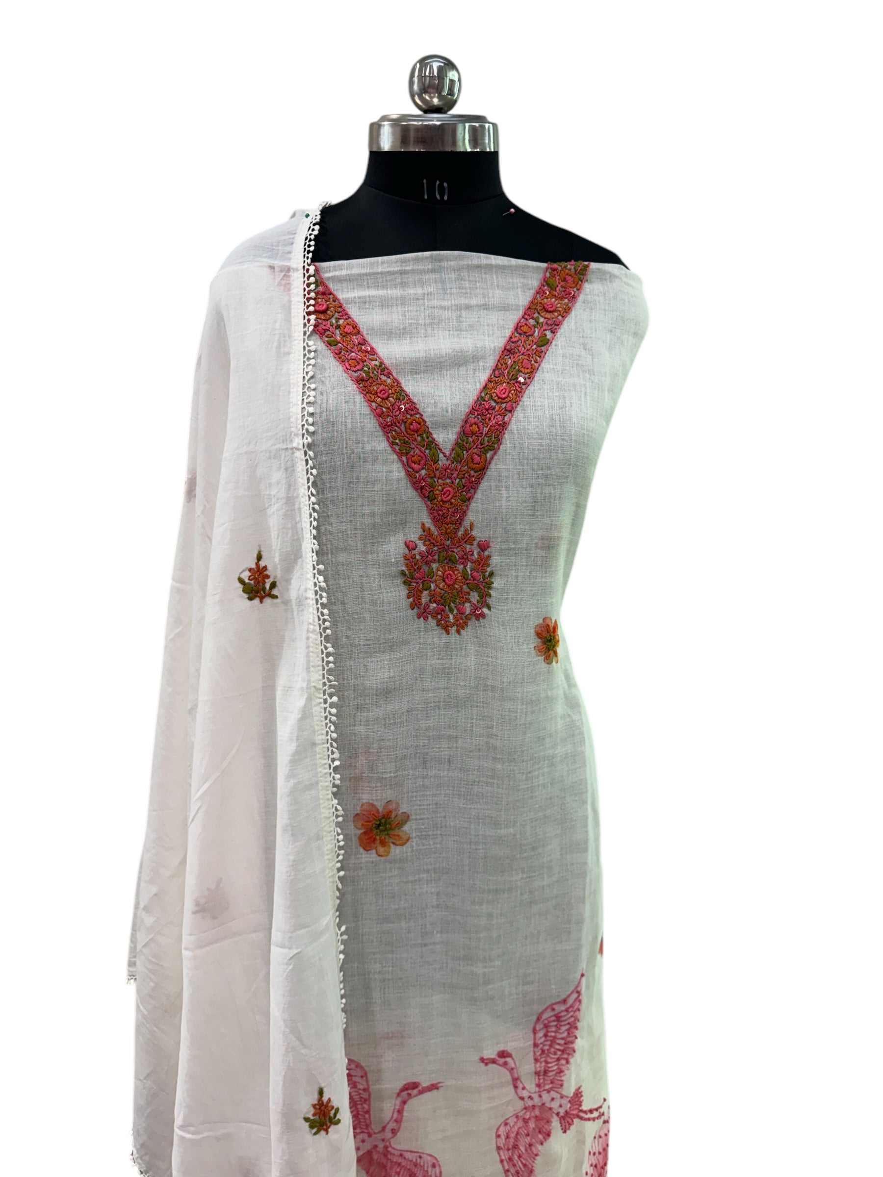 Chidiya linen suit set
