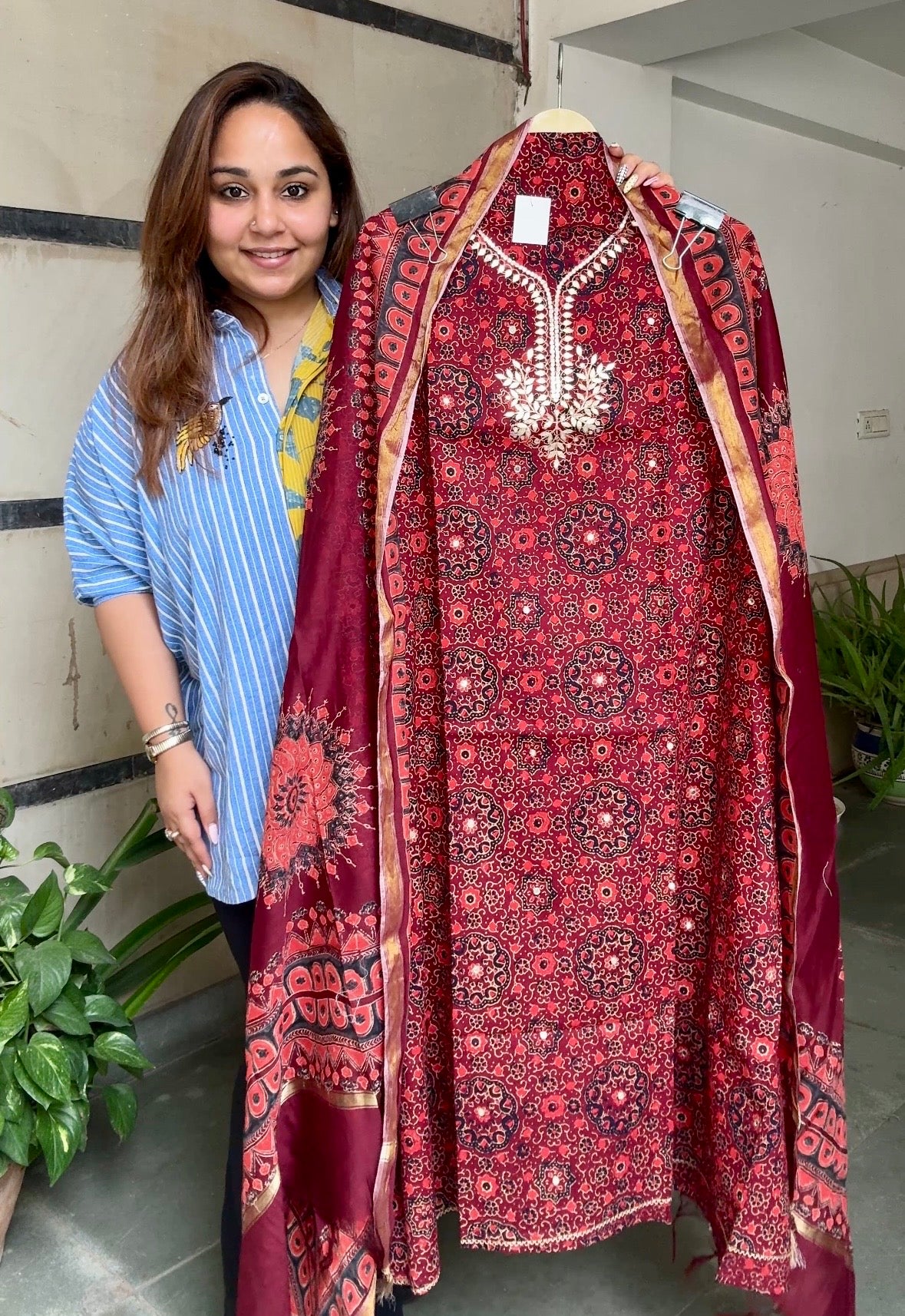 Rangrez pure cotton suit set