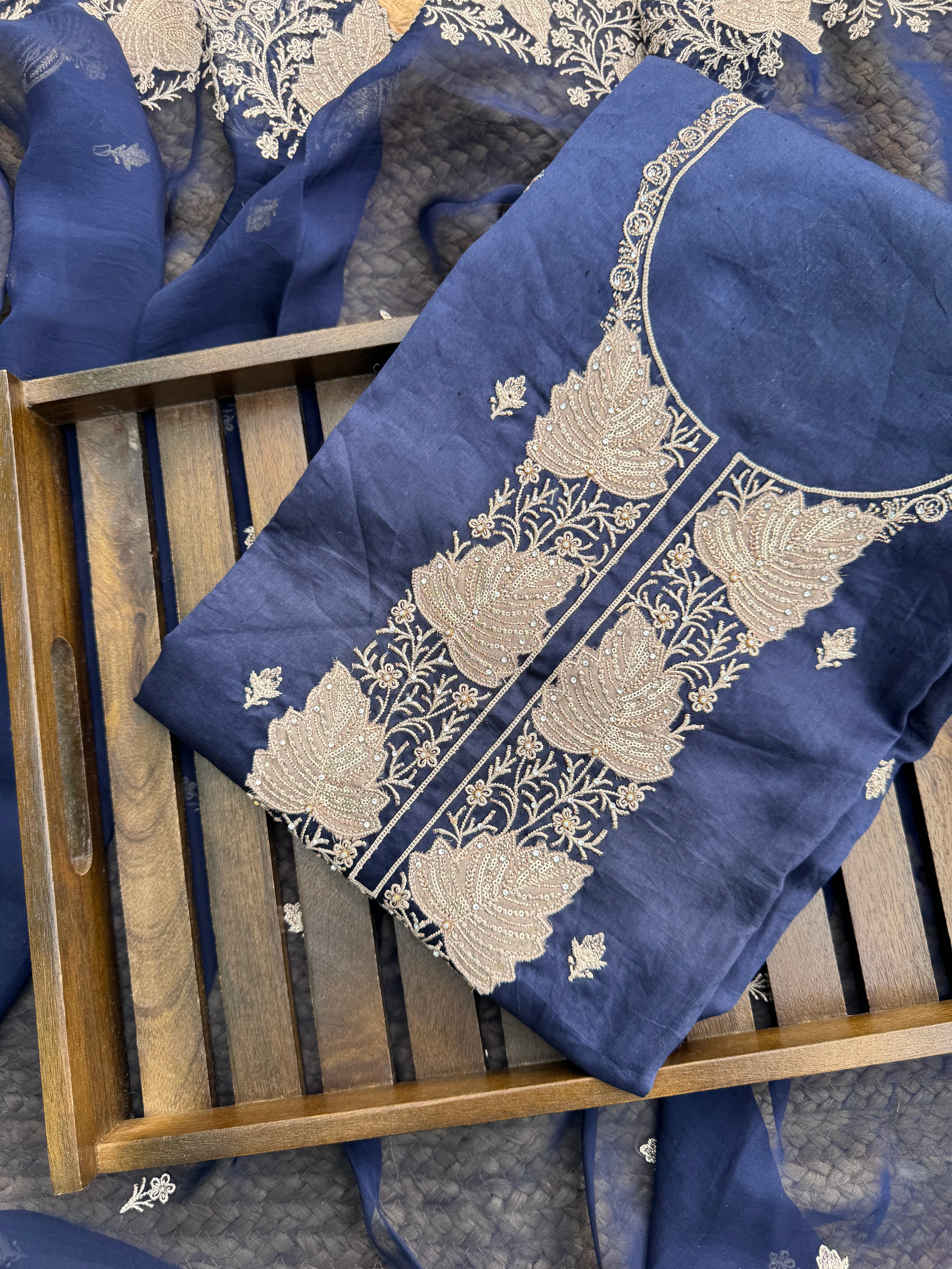Lia premium cotton suit set