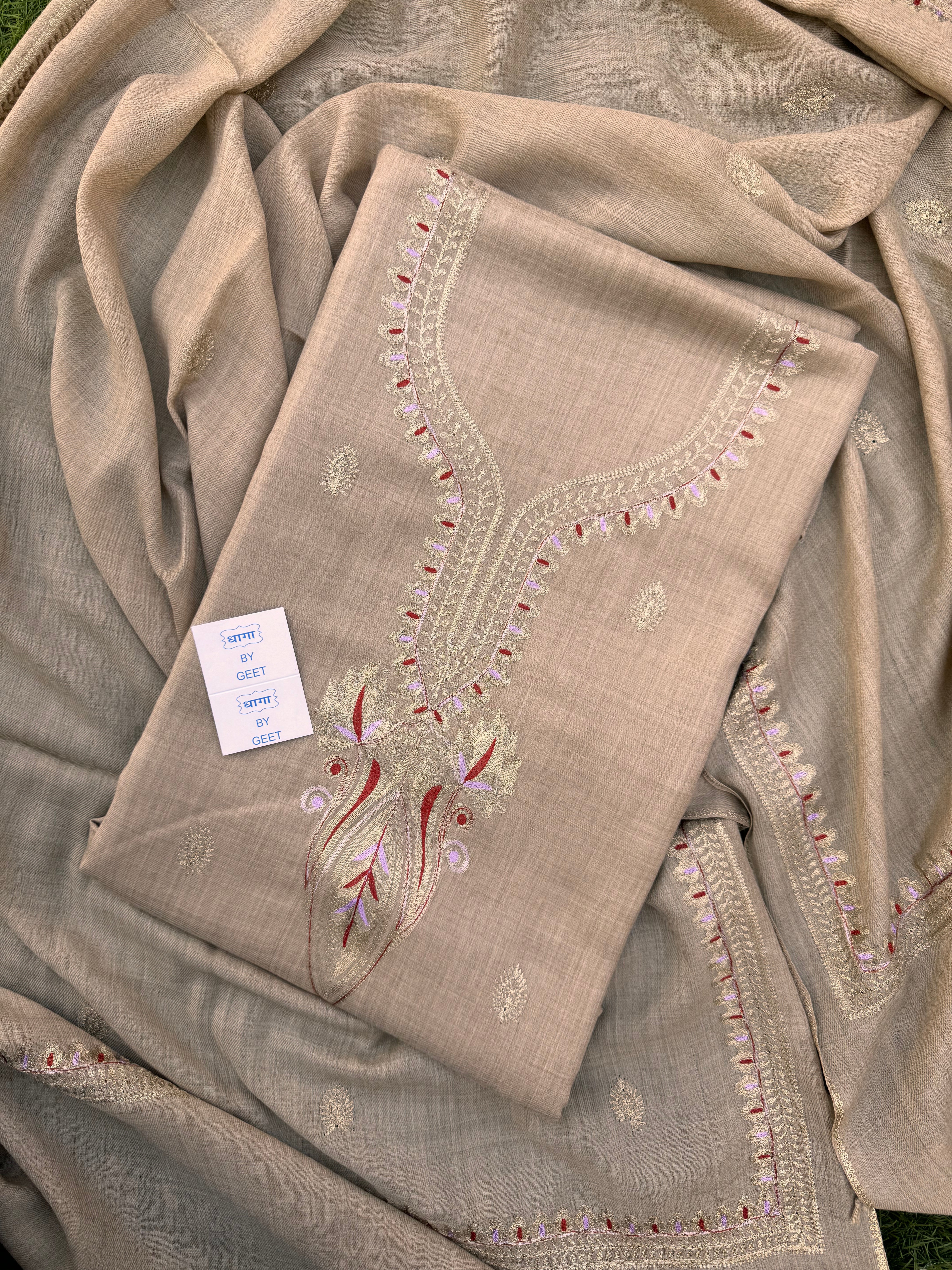 Saavi pure pashmina suit sets