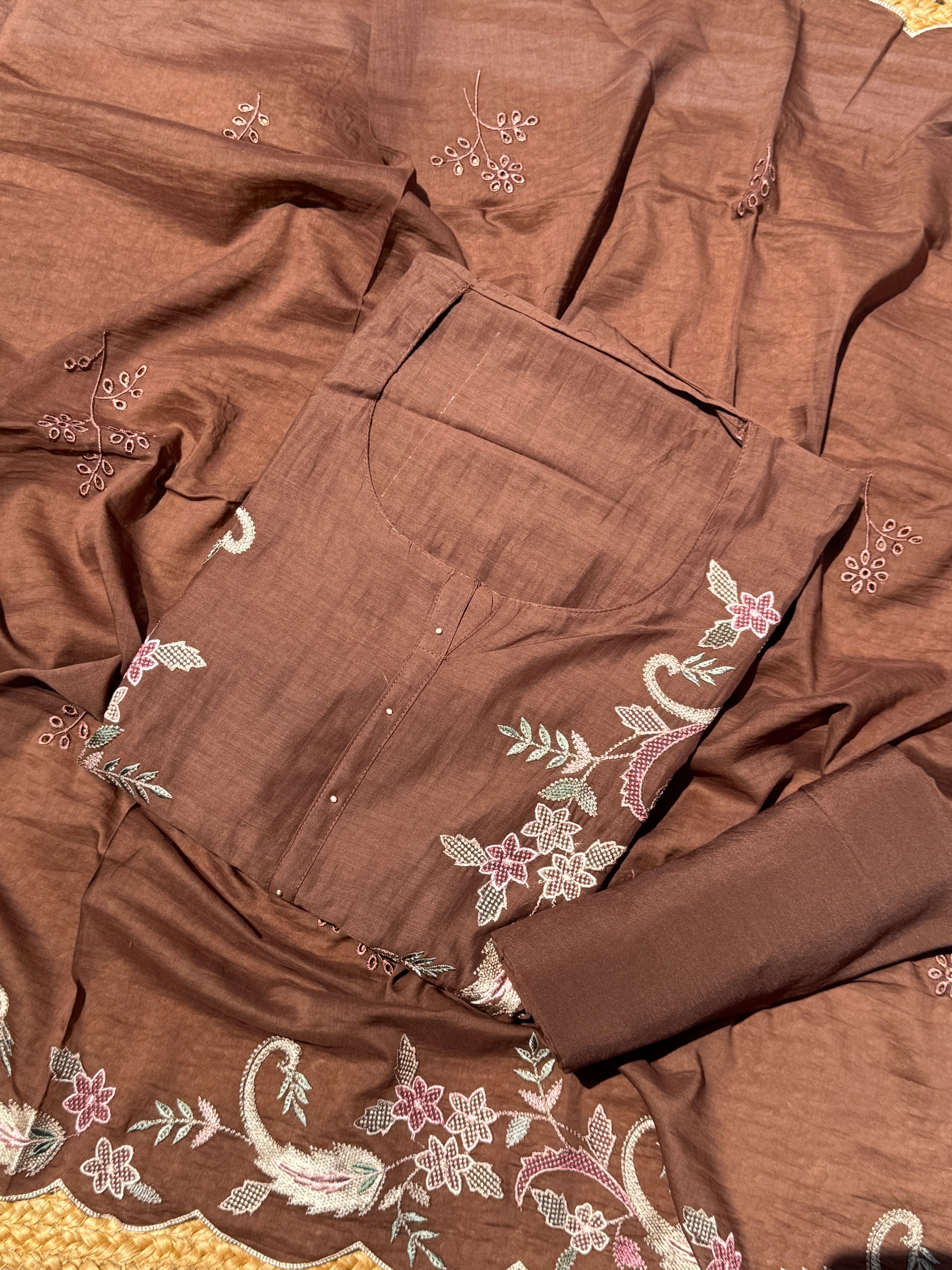 Mocha muse mul suit set