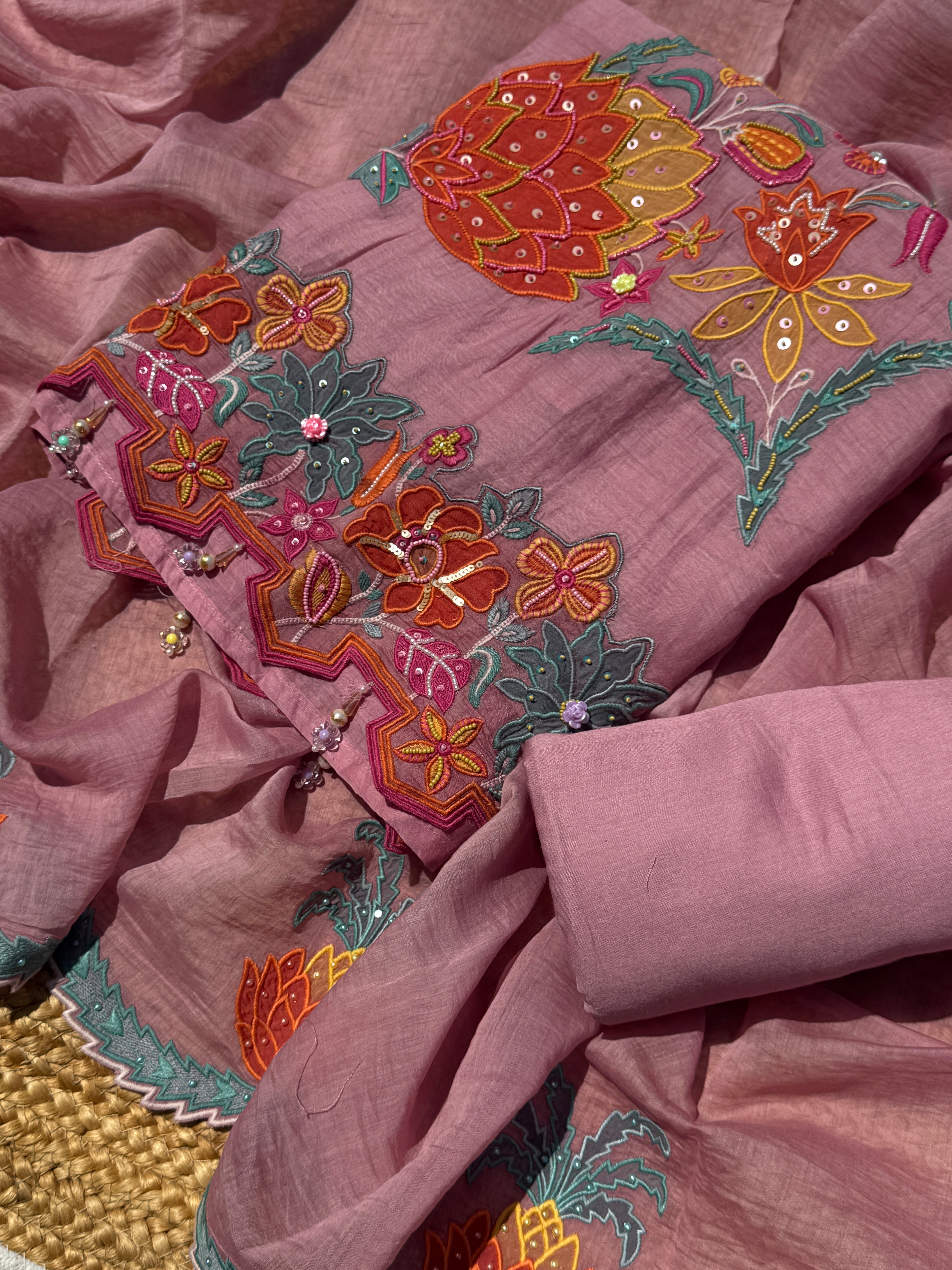 Rose pure mul suit set