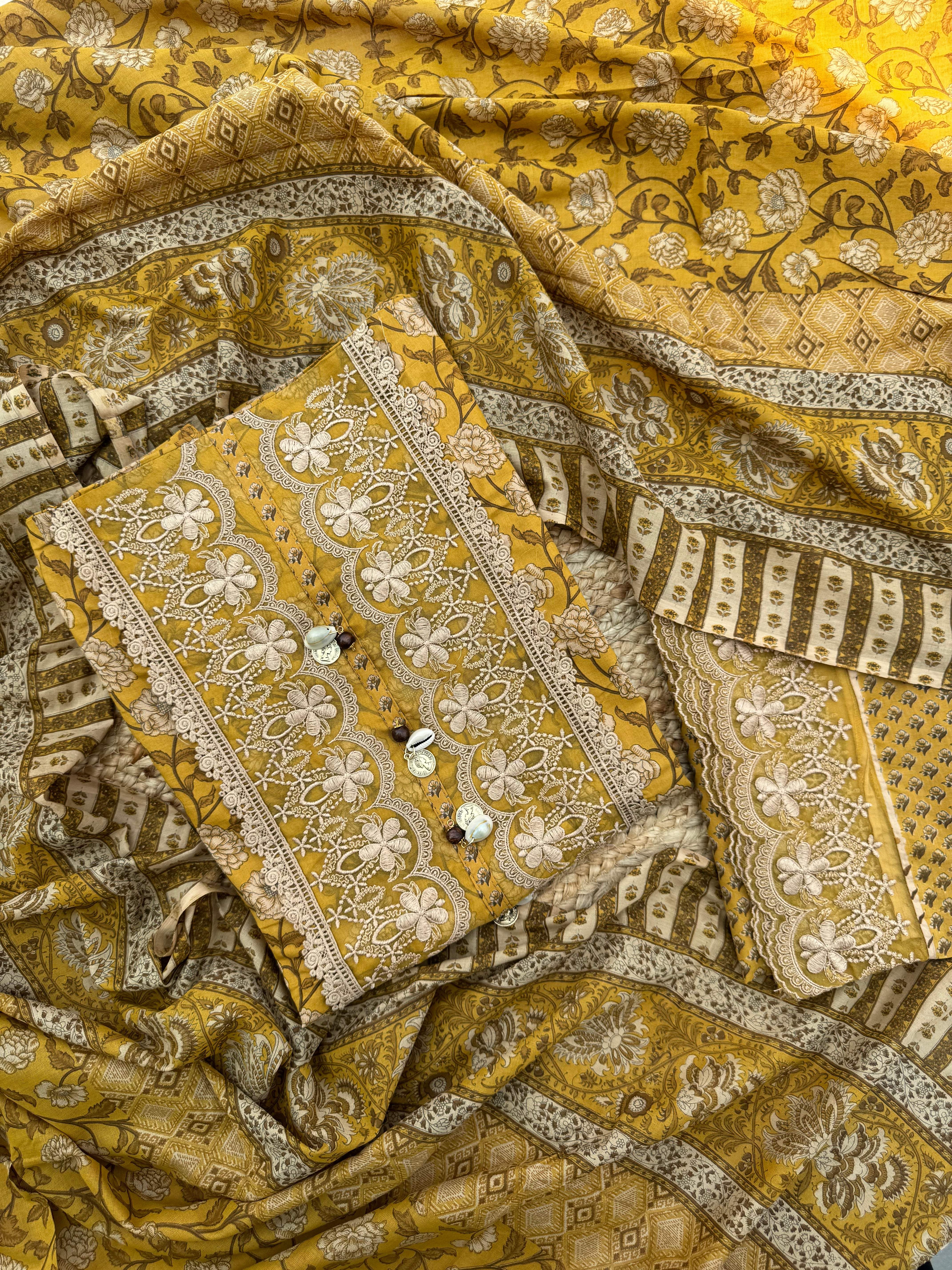 Inaya pure cotton suit set