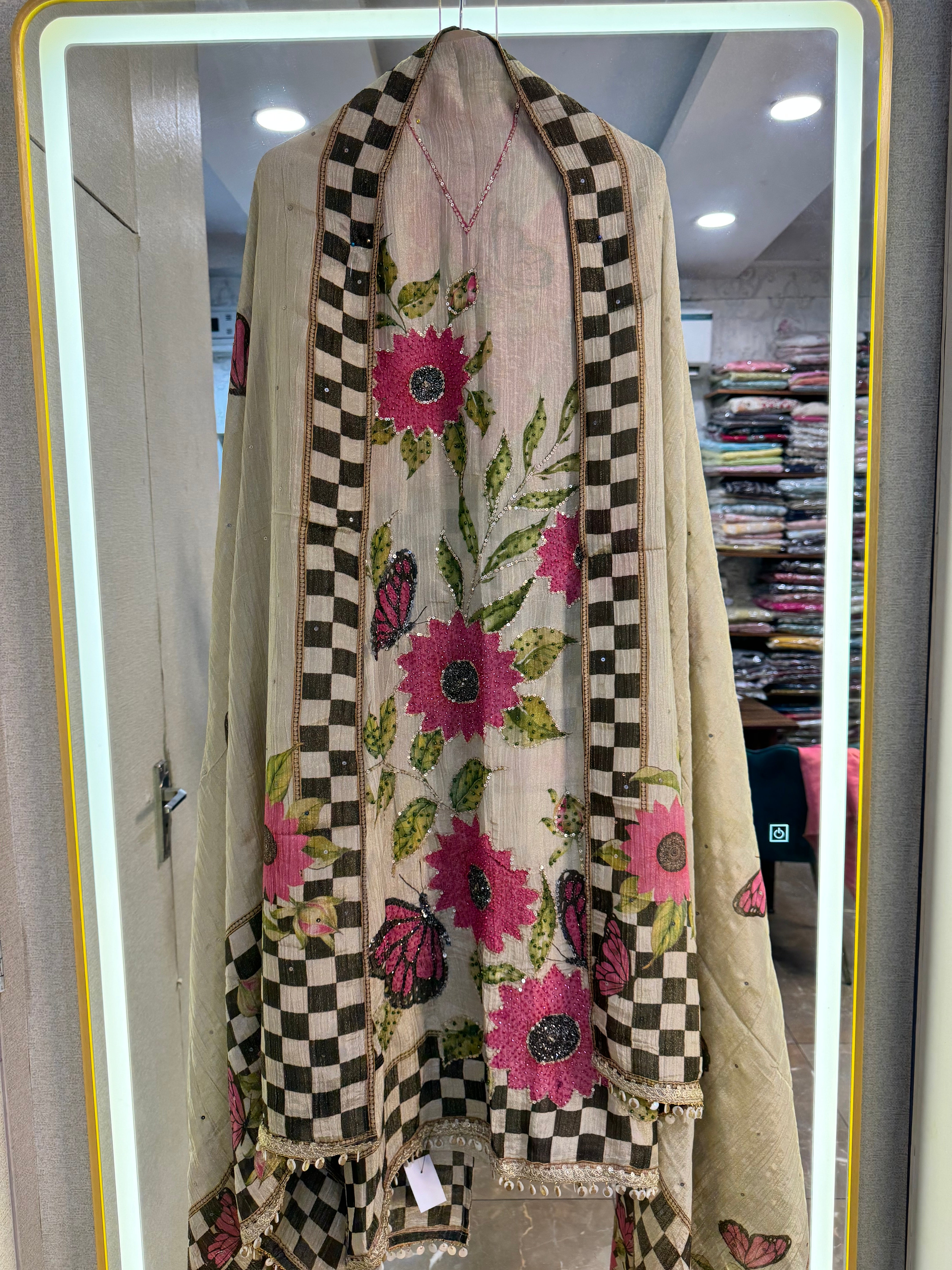 Butterfly bloom suit set