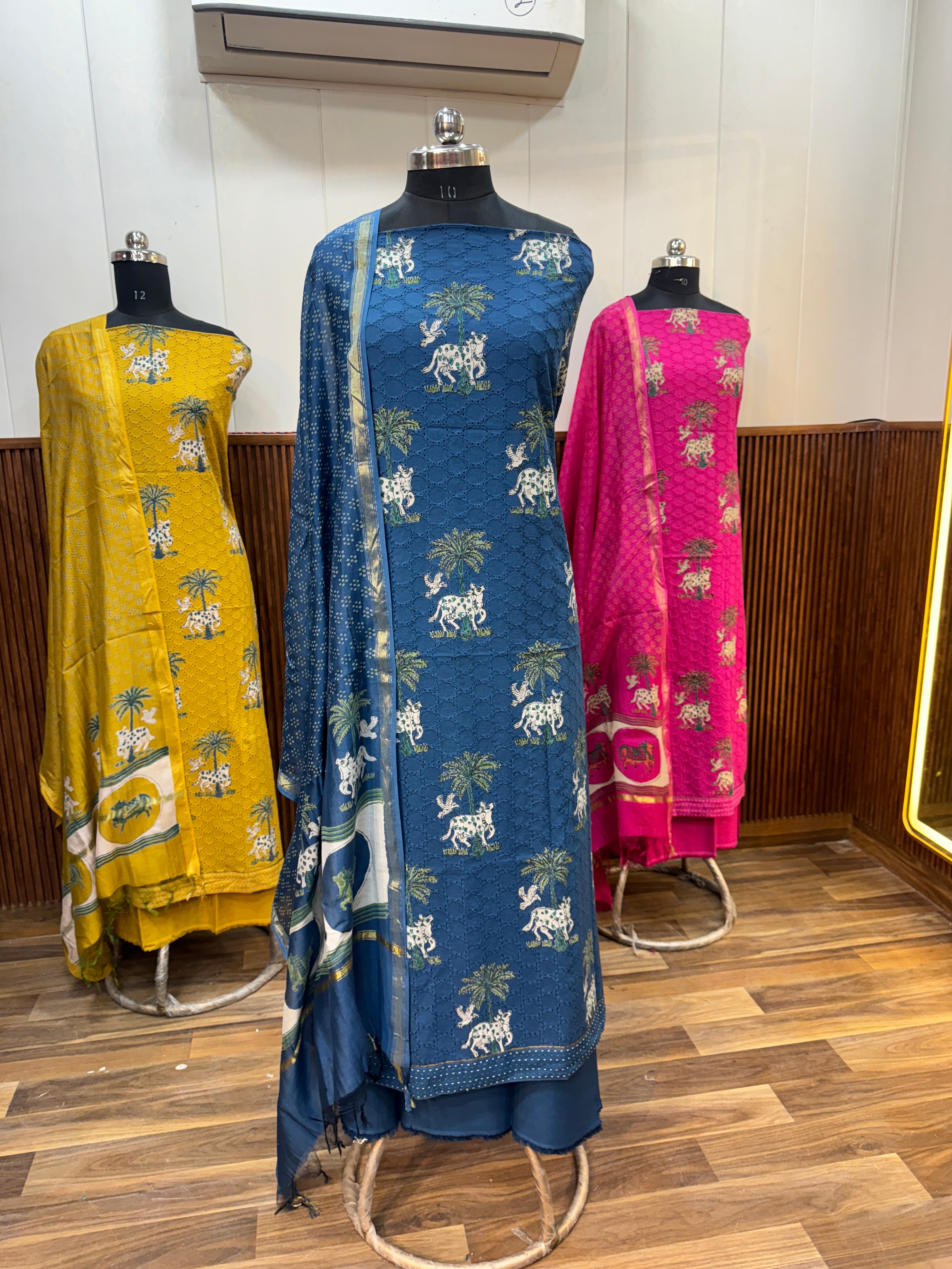 Gokul kala cotton suit set