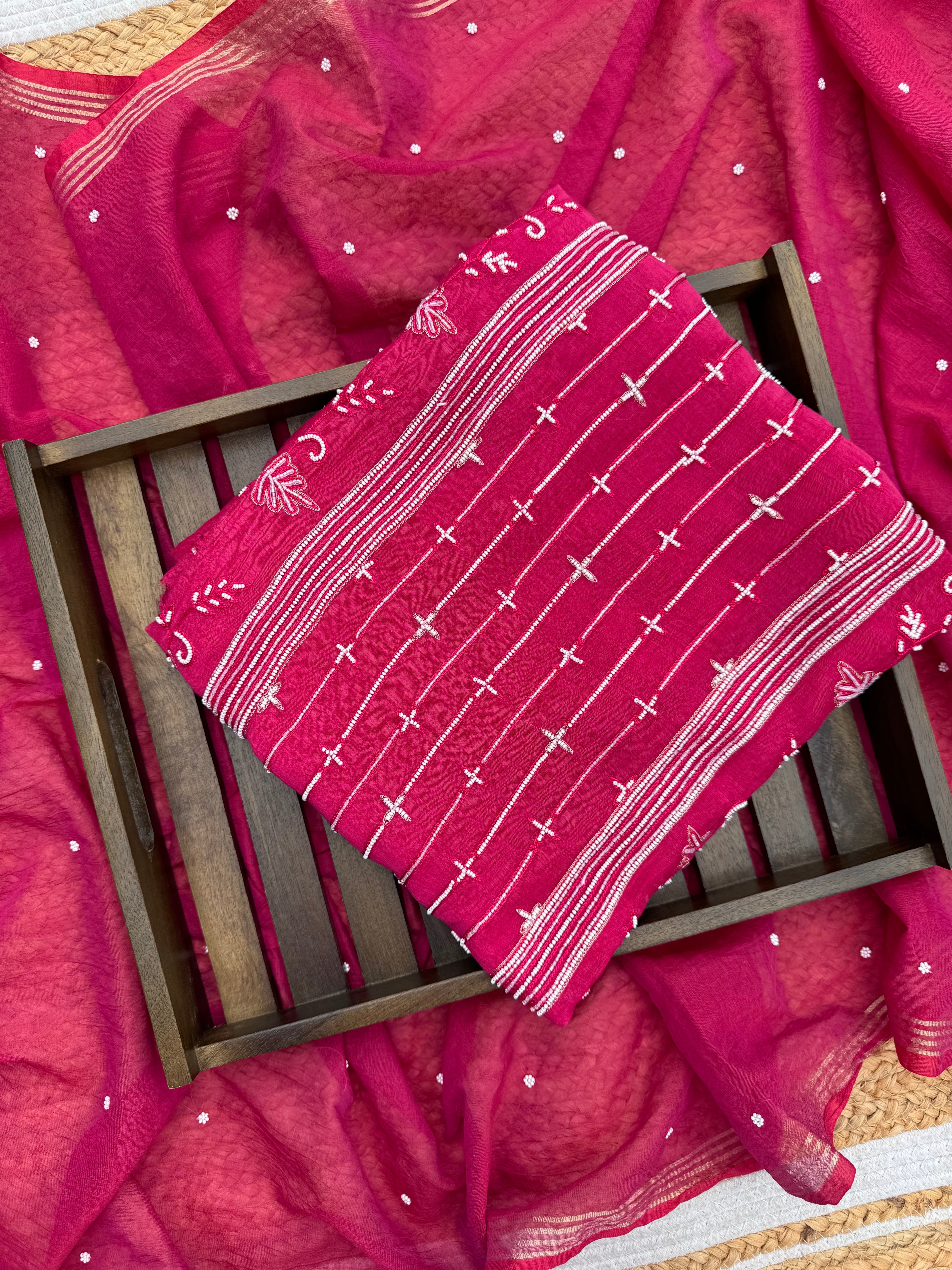 Lucknowi love suit set