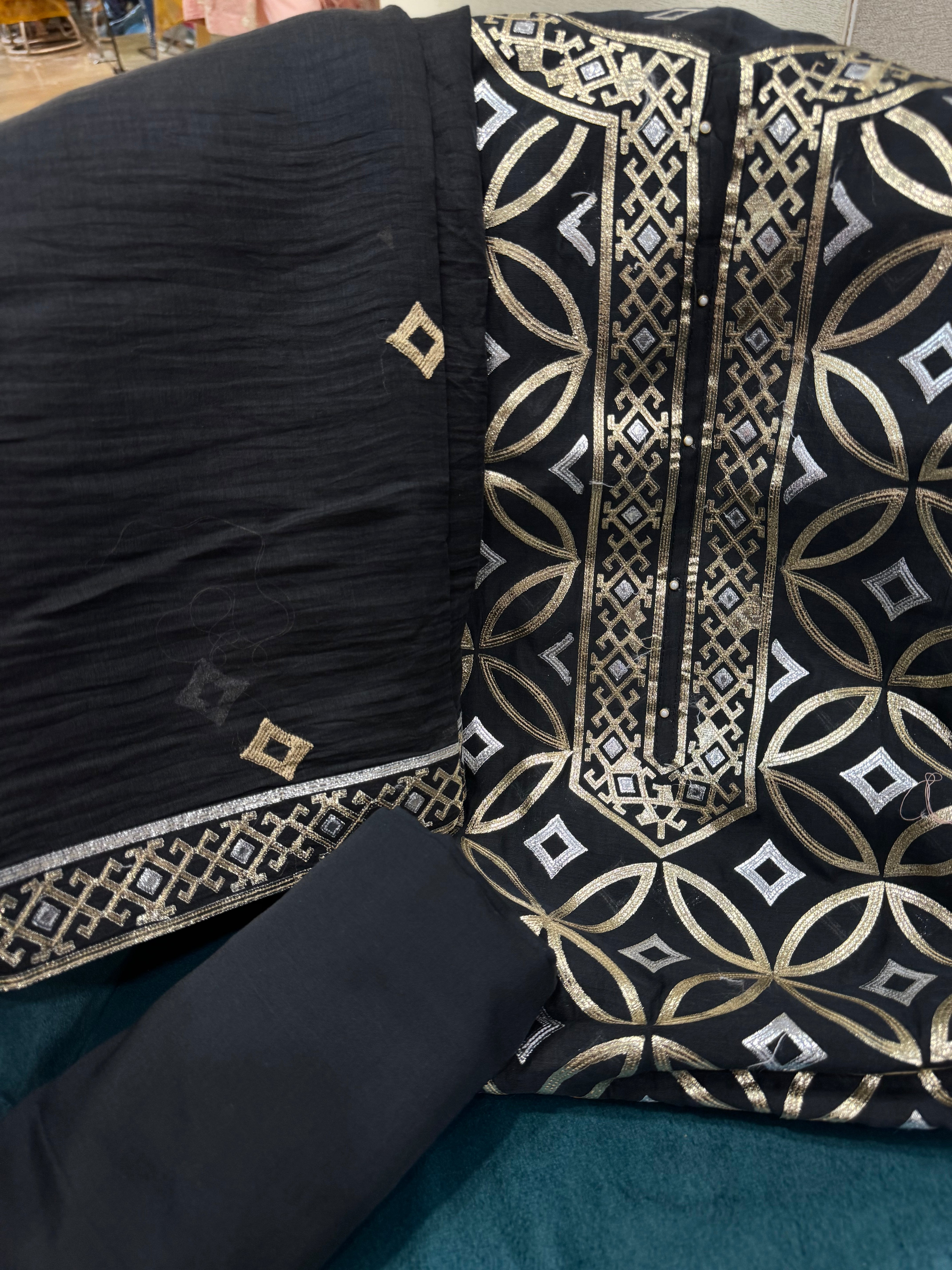Gulabo pure Mulmul suit set