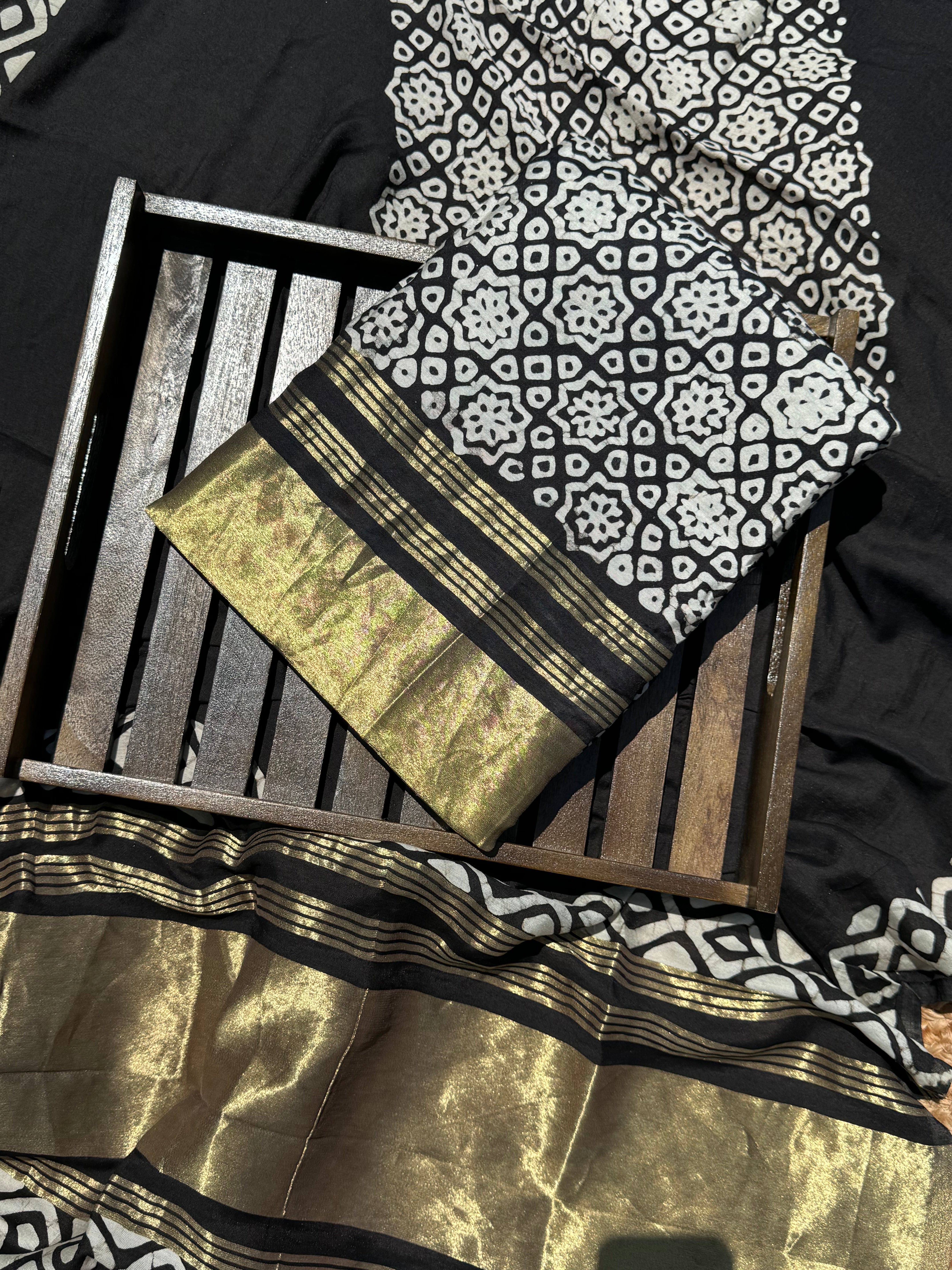 Sunehri modal cotton suit set