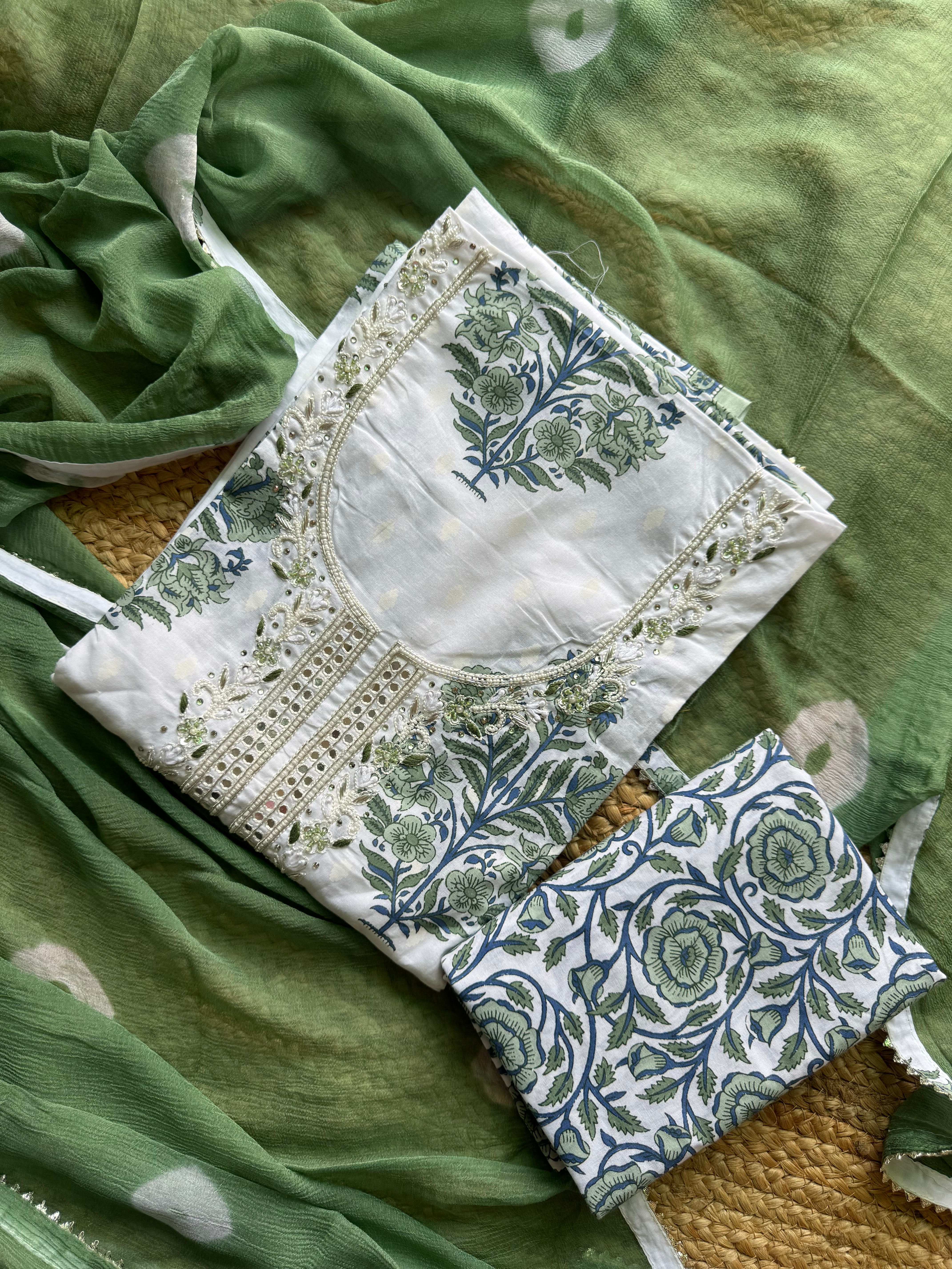 Soniya cotton suit set