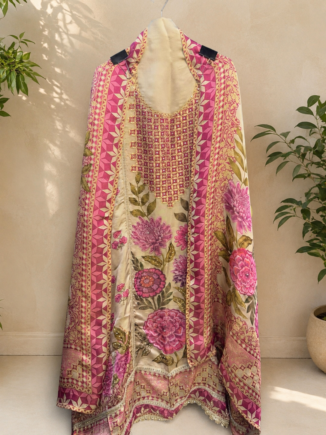 Flora Gul suit set