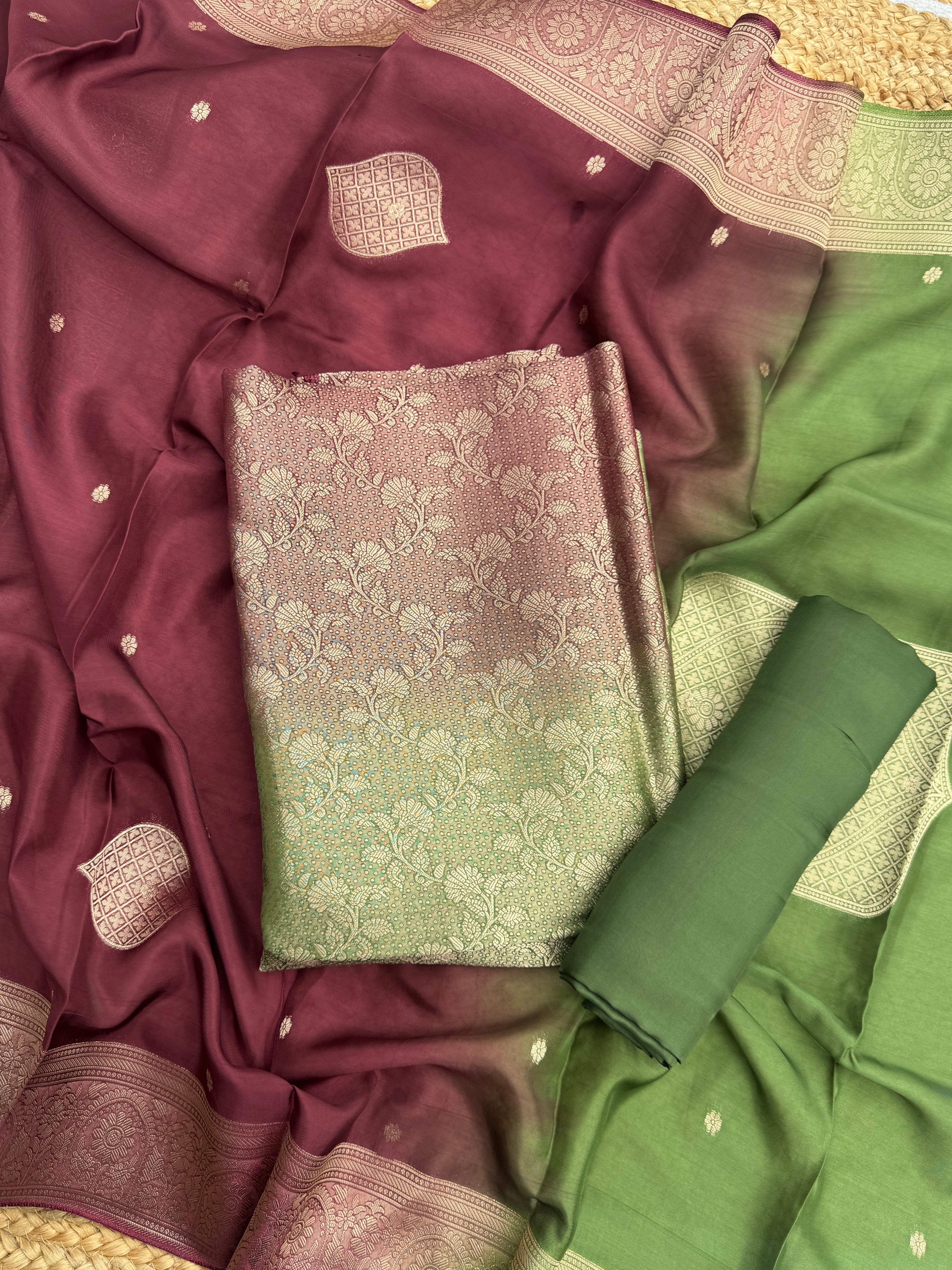 Ira kanjivaram suit set