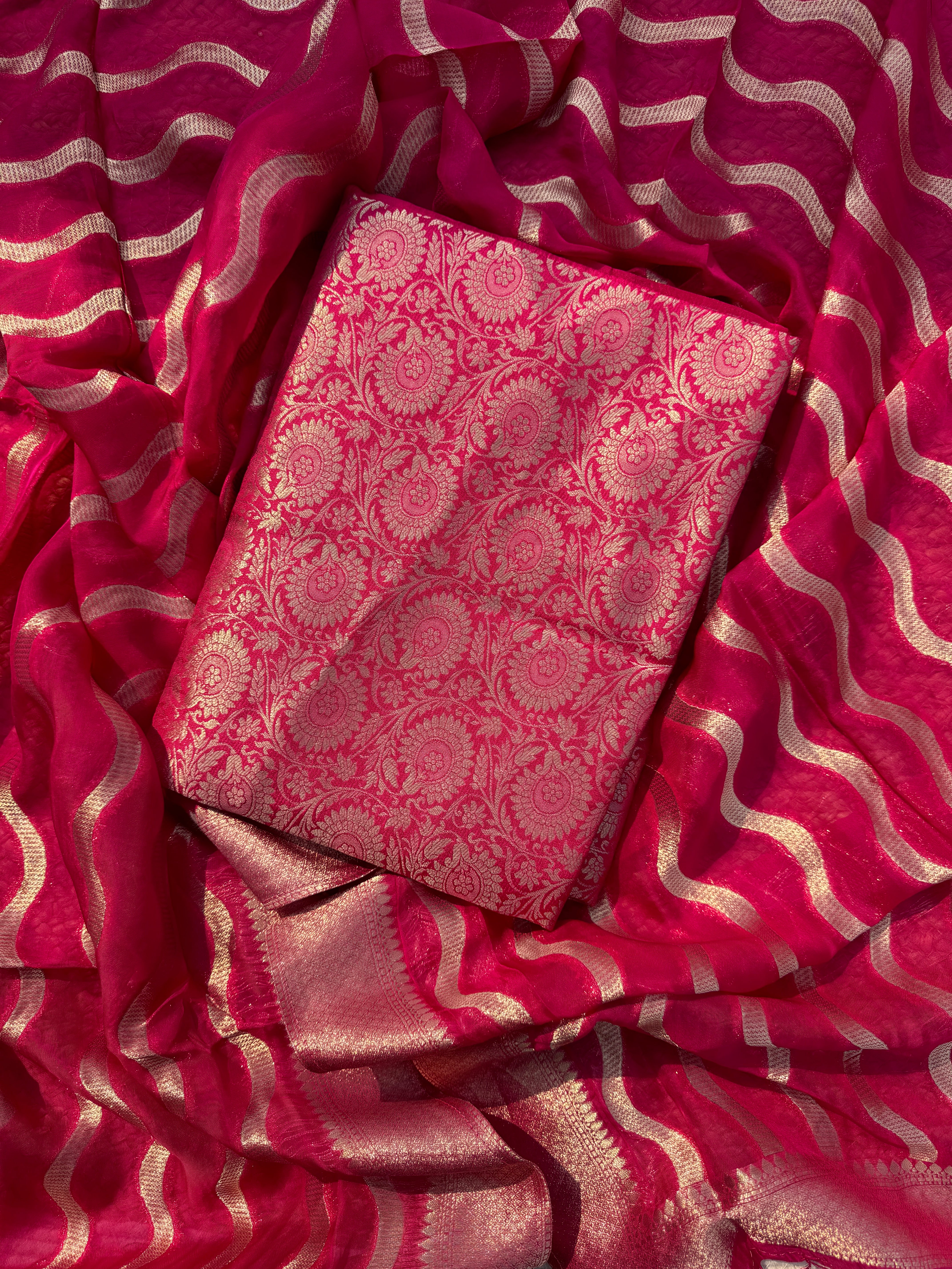 Varanasi weaves suit set