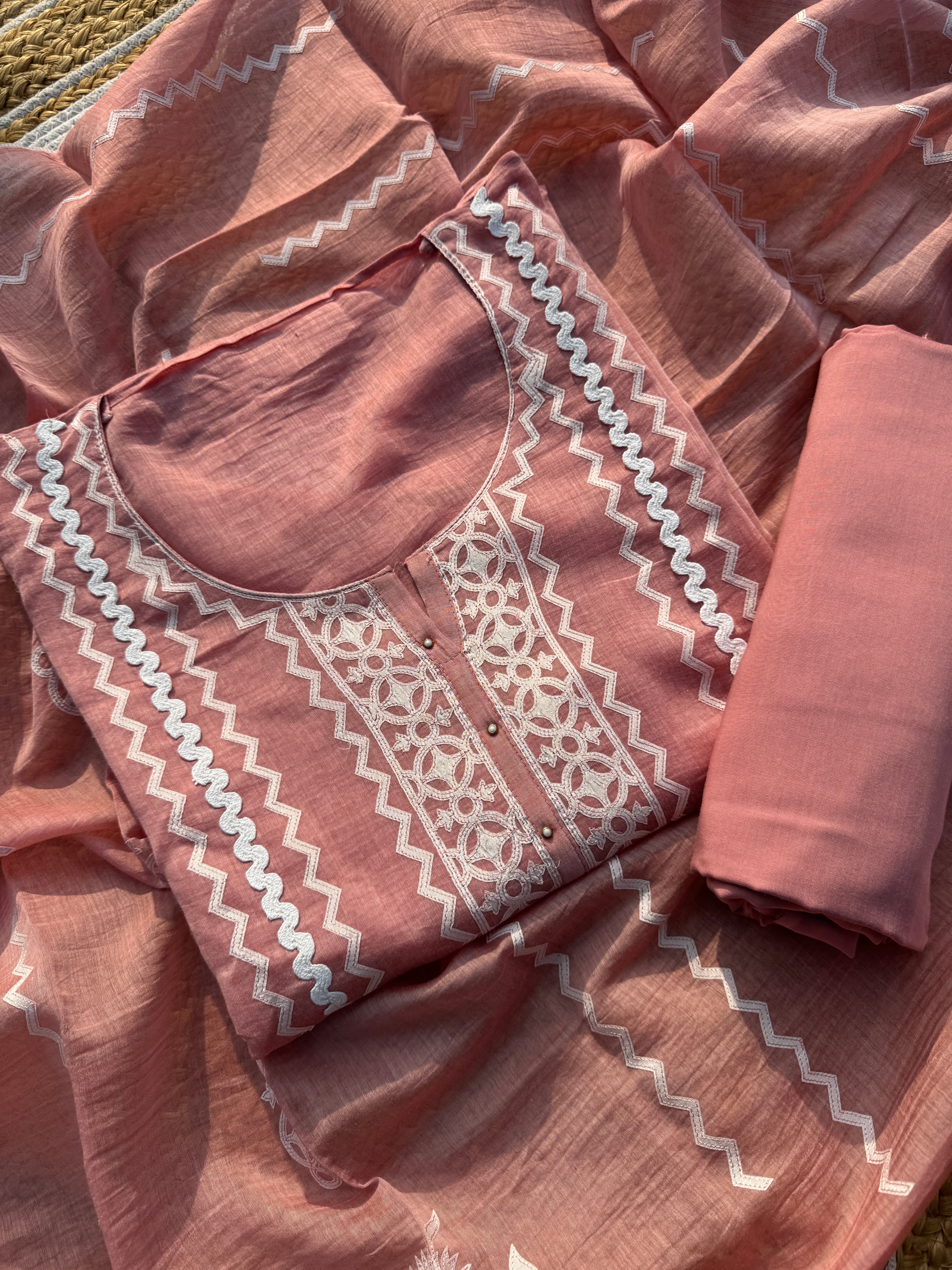 Rose pure mul suit set