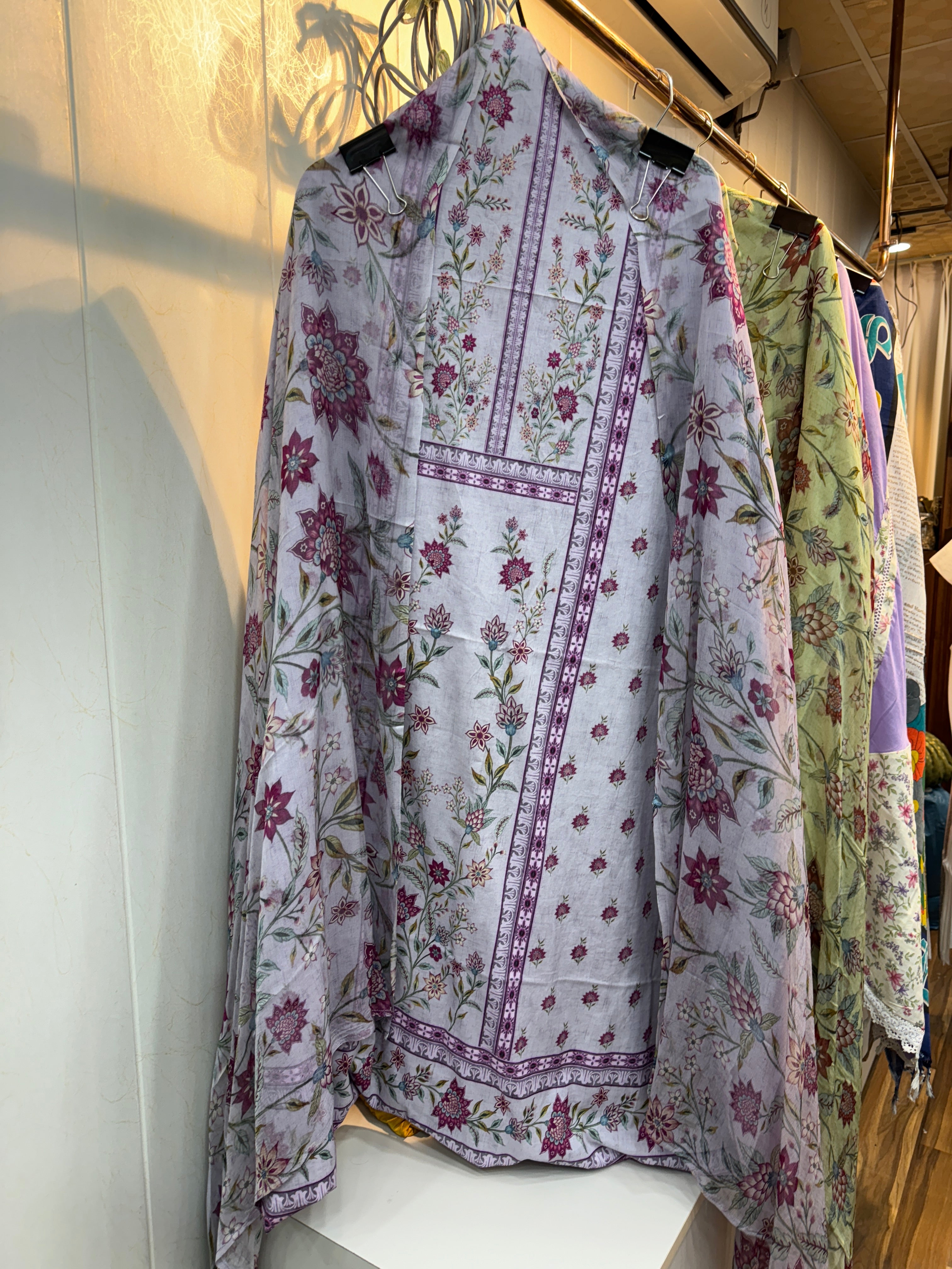 Neera pure lawn cotton suit set