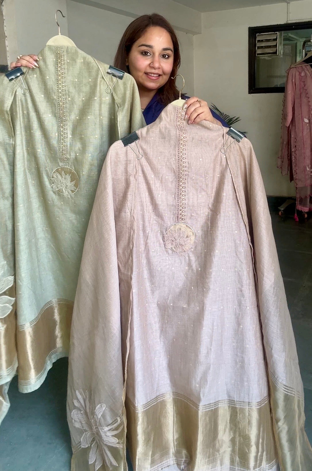 Noor jamdani suit set