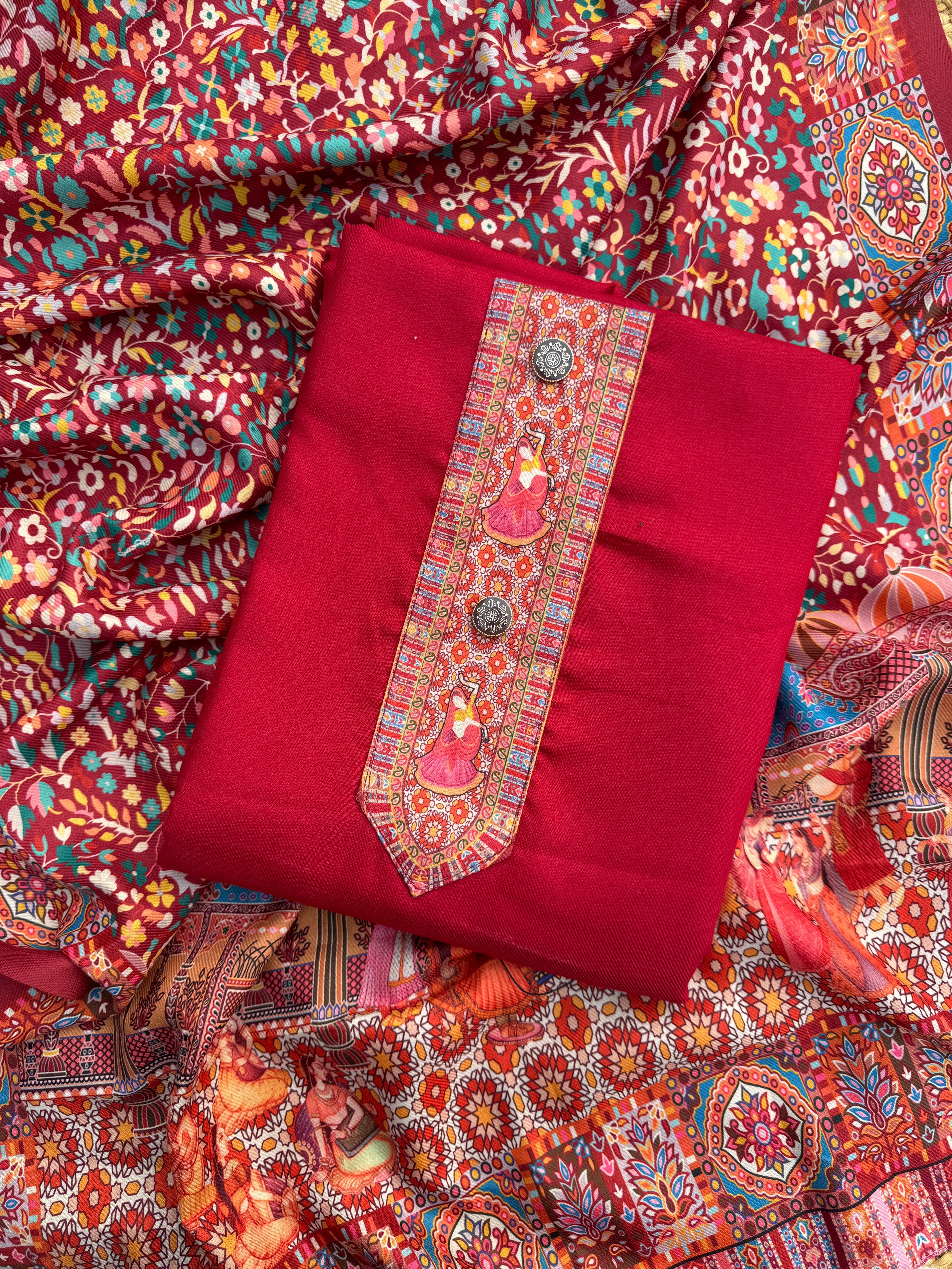 Eira pashmina suit set