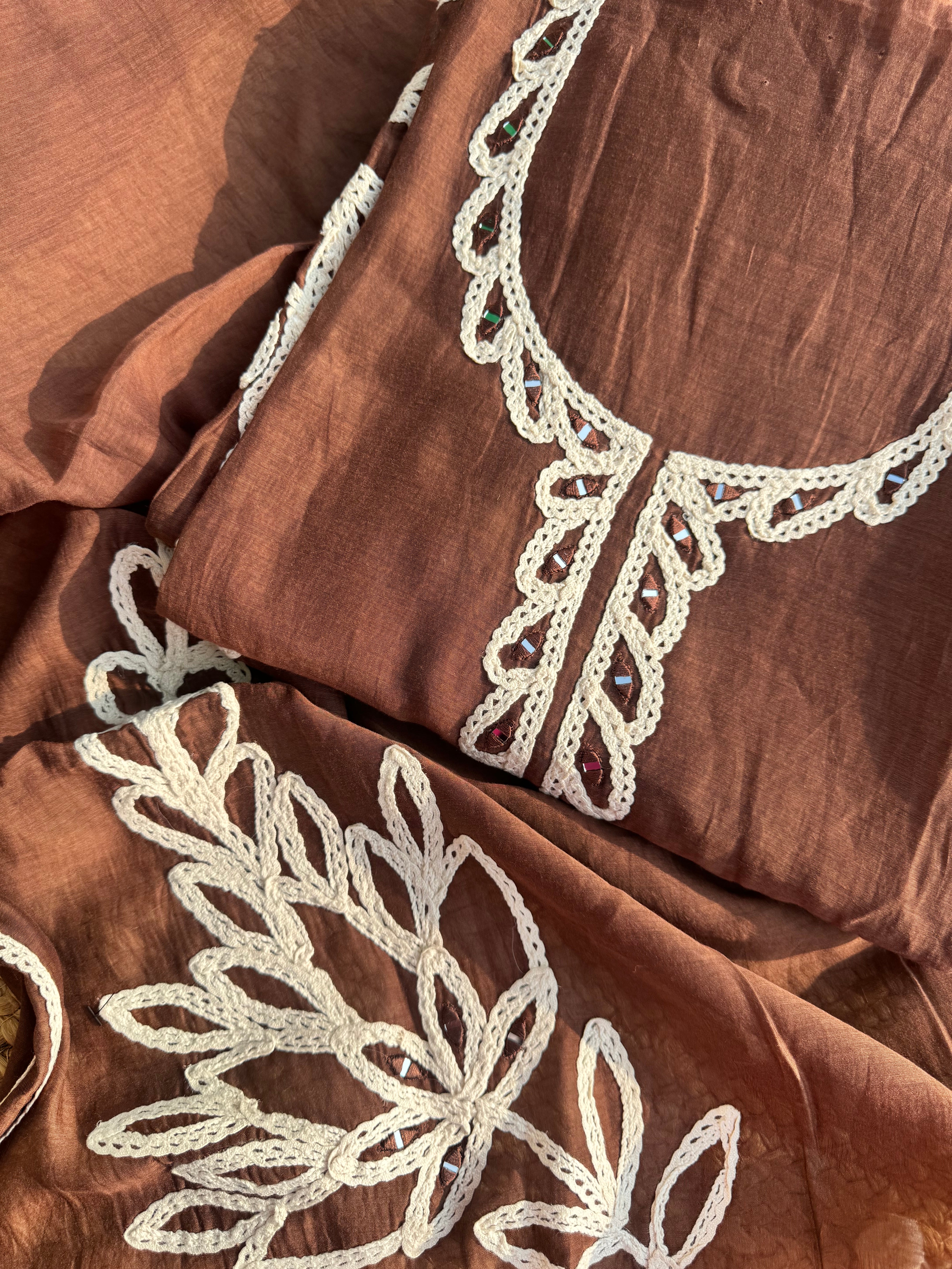 Arth pure Mulmul suit set