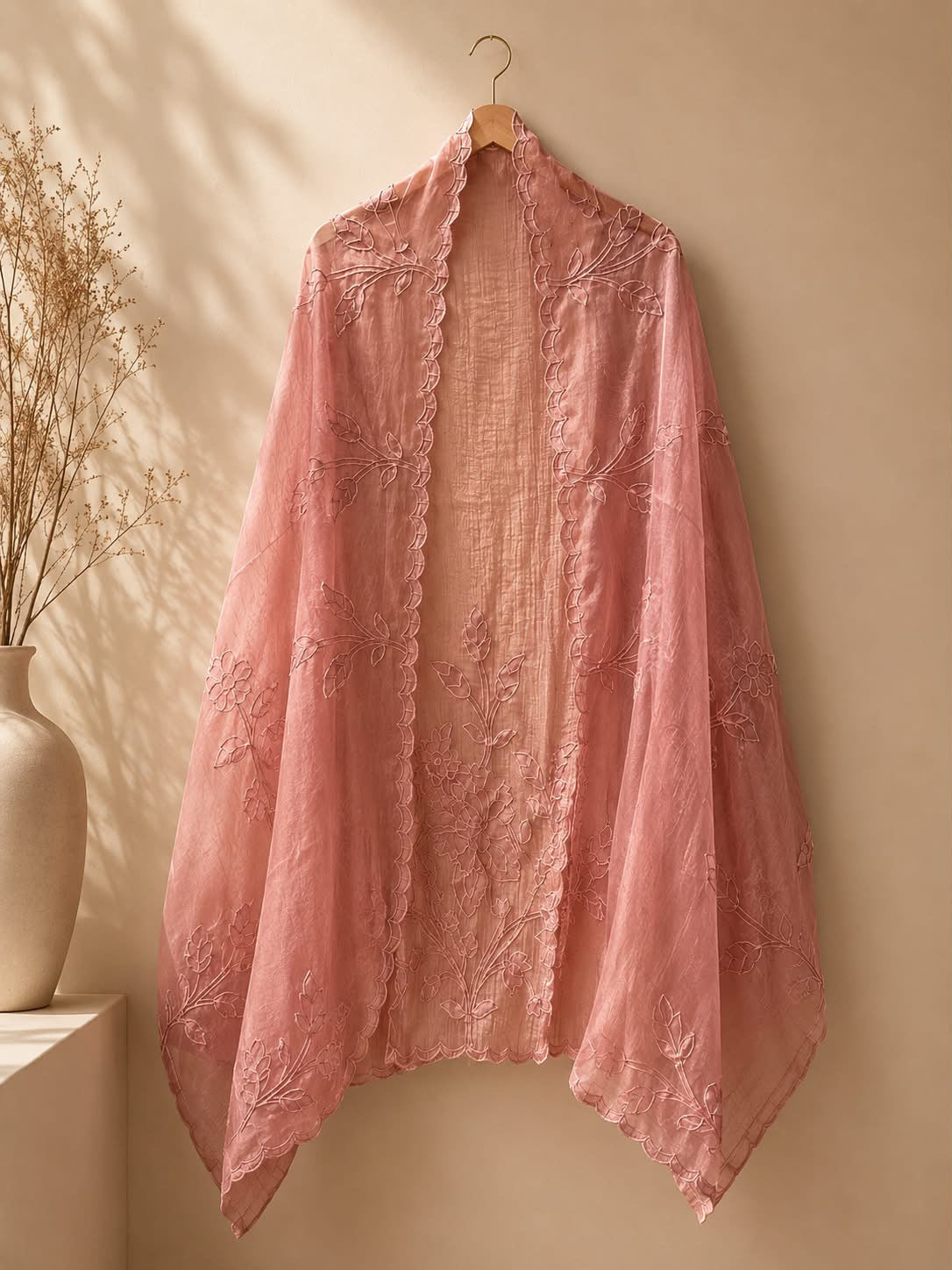 Nira appliqué suit set