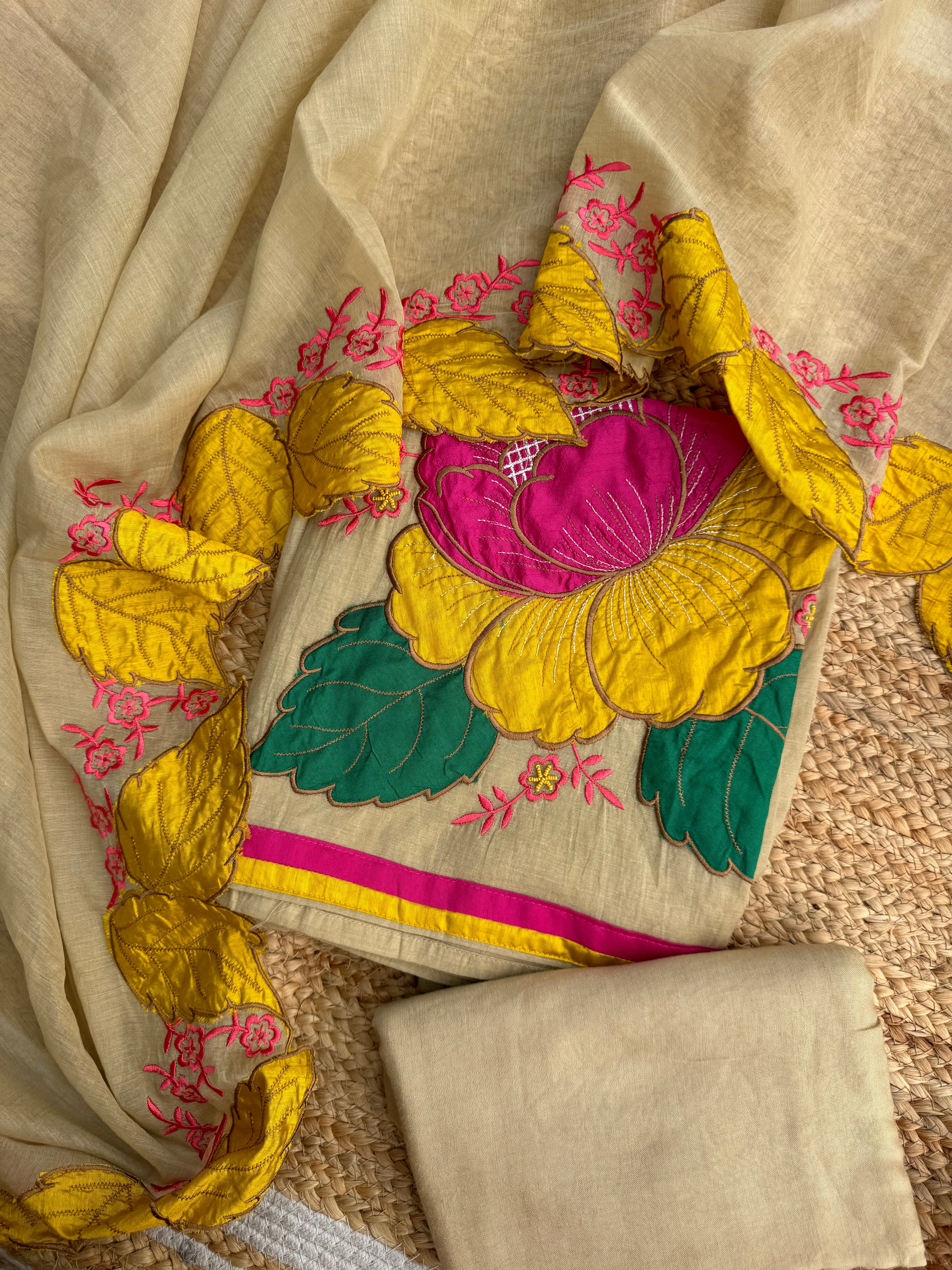 Rangrez pure Mulmul suit set