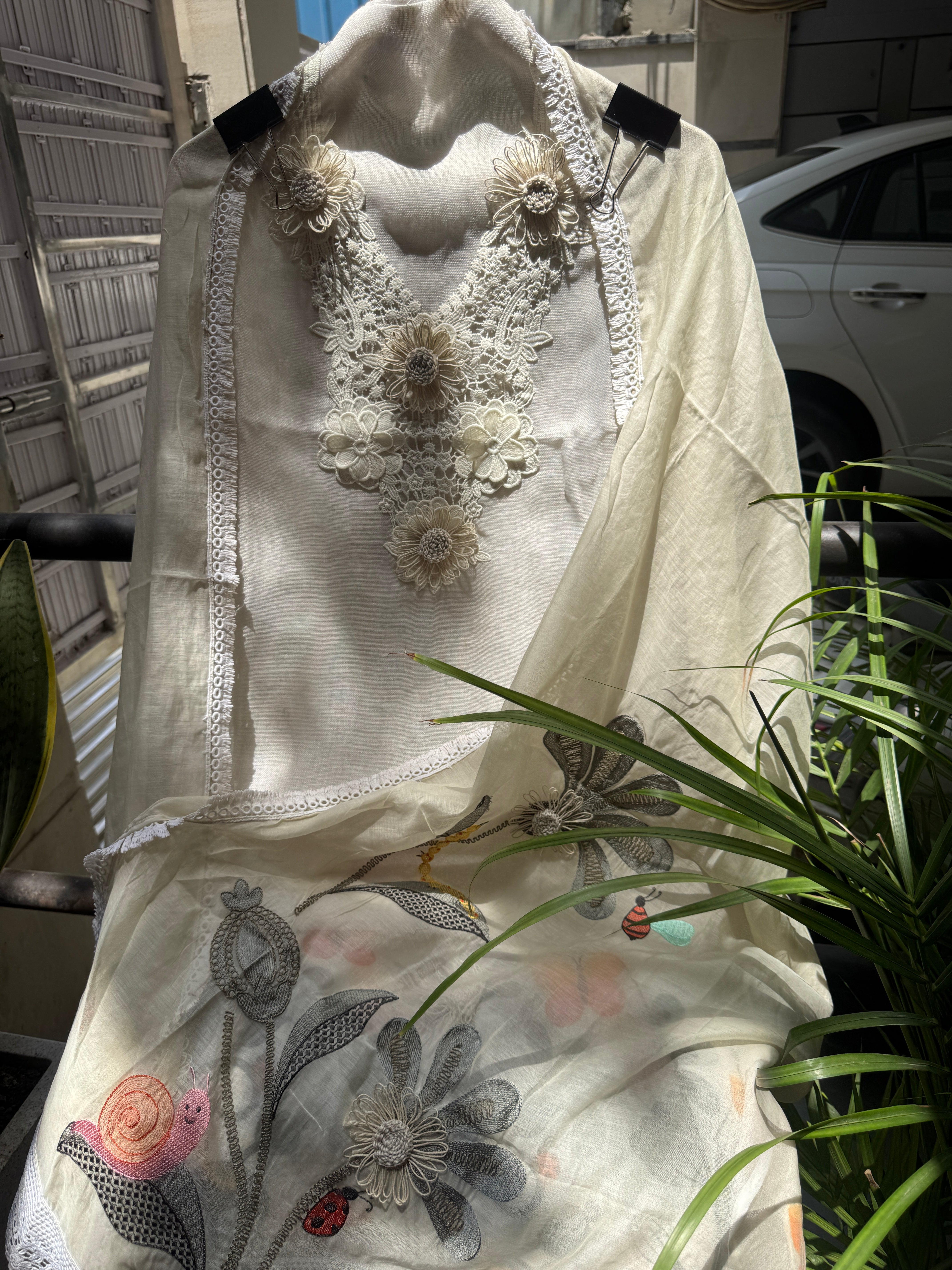 Meadow muse linen suit set