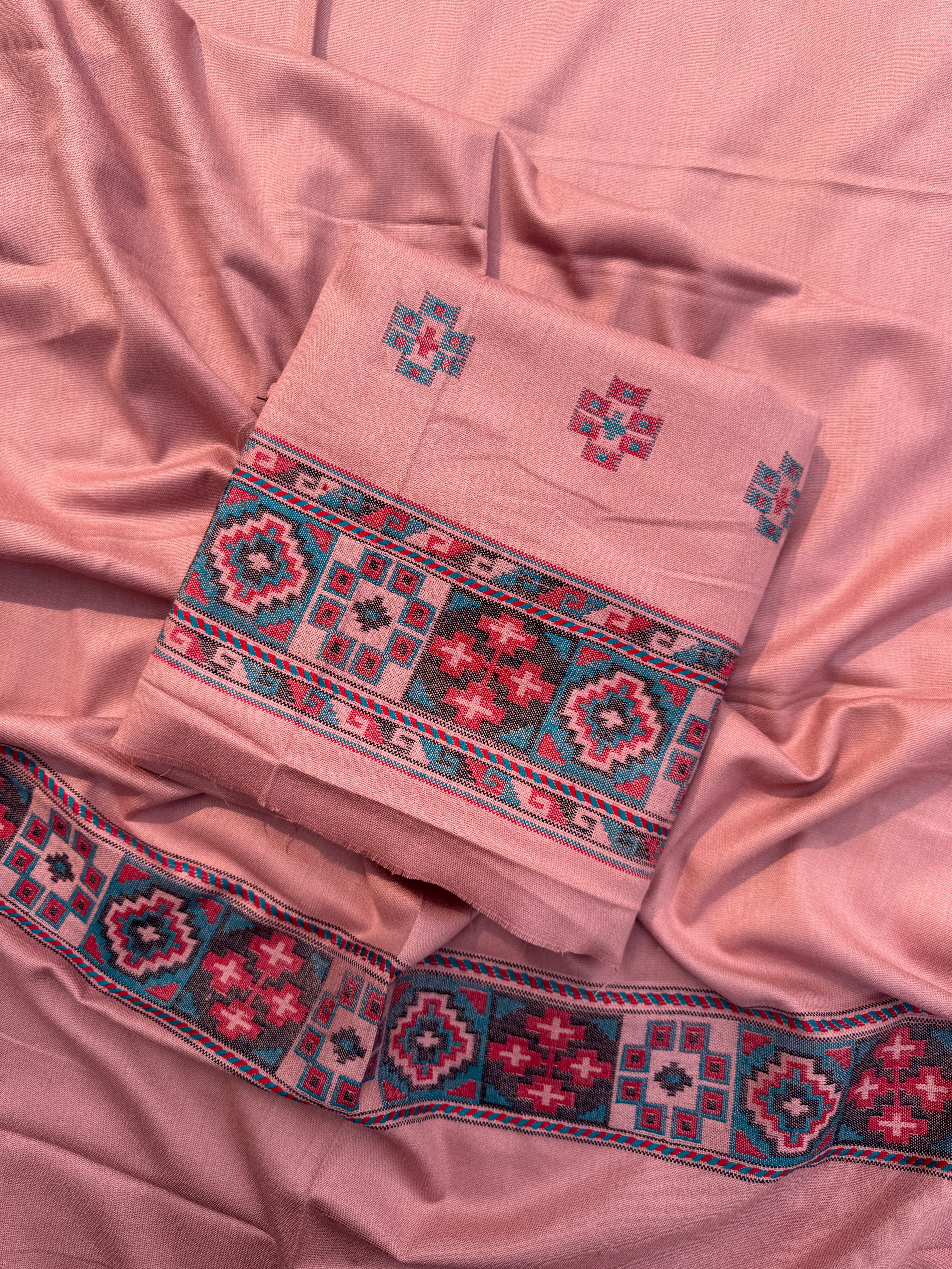 Kullu karigari pashmina suit set