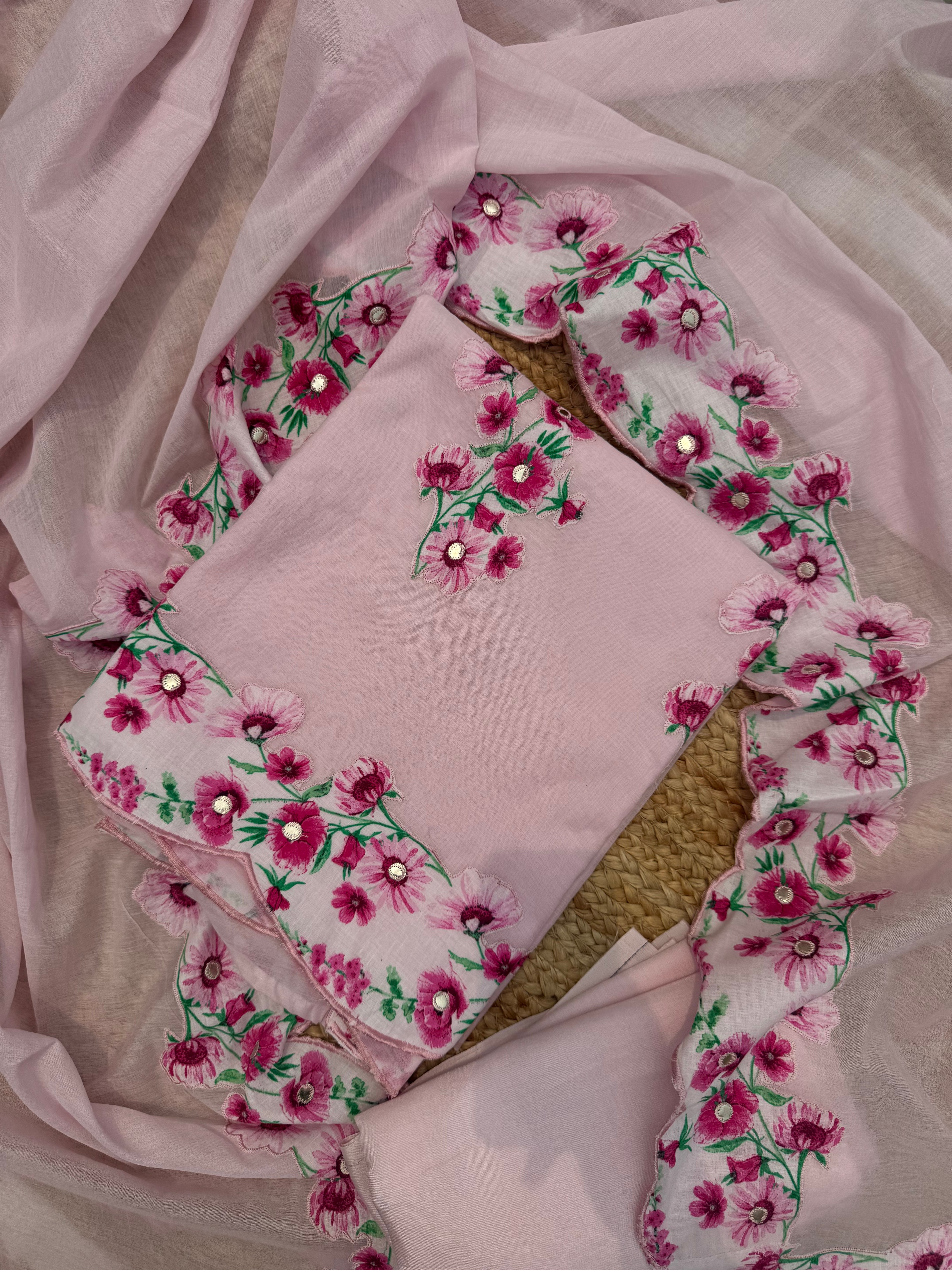 Noor pure mulmul suit set