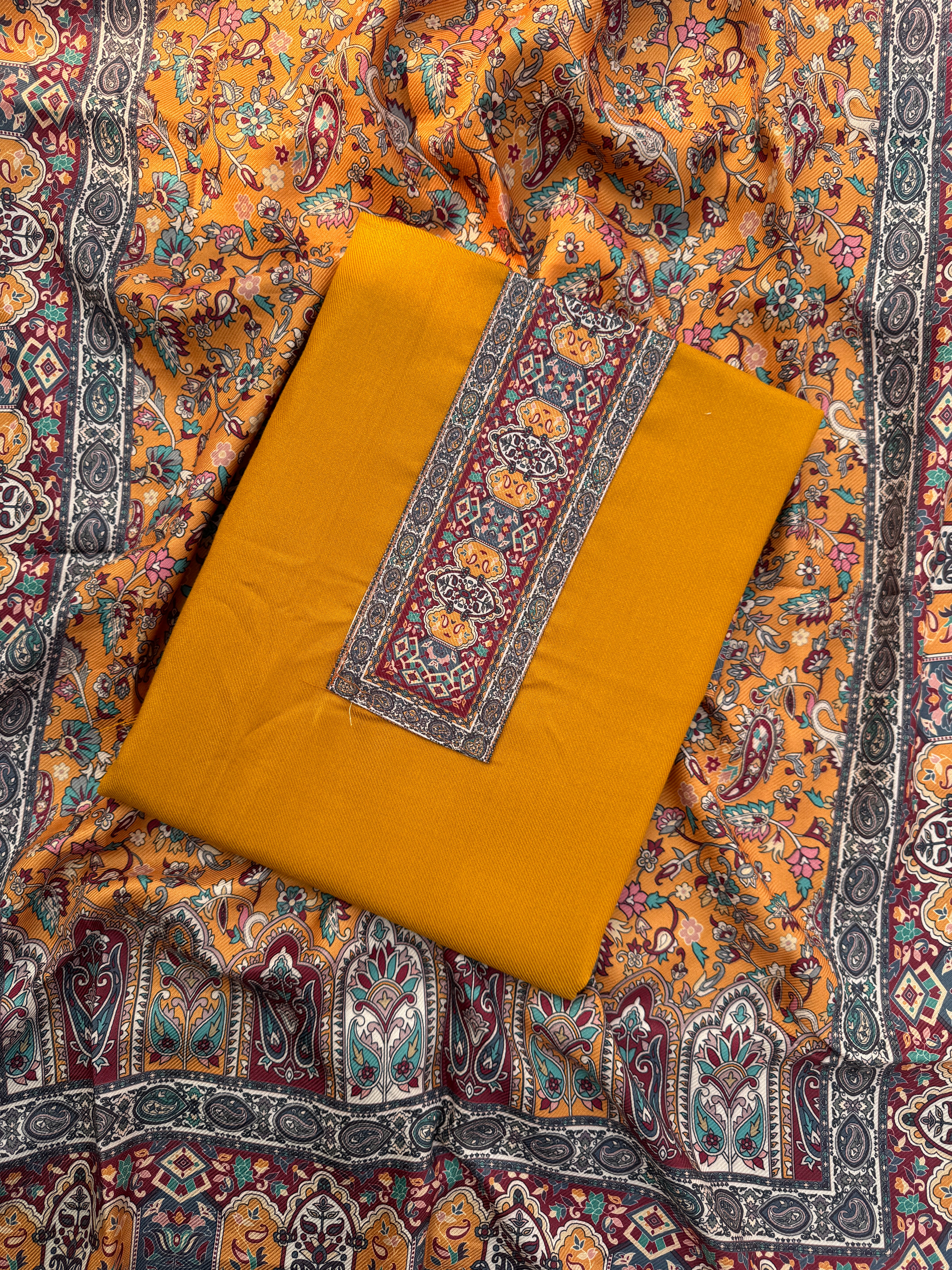 Anvi pashmina suit sets
