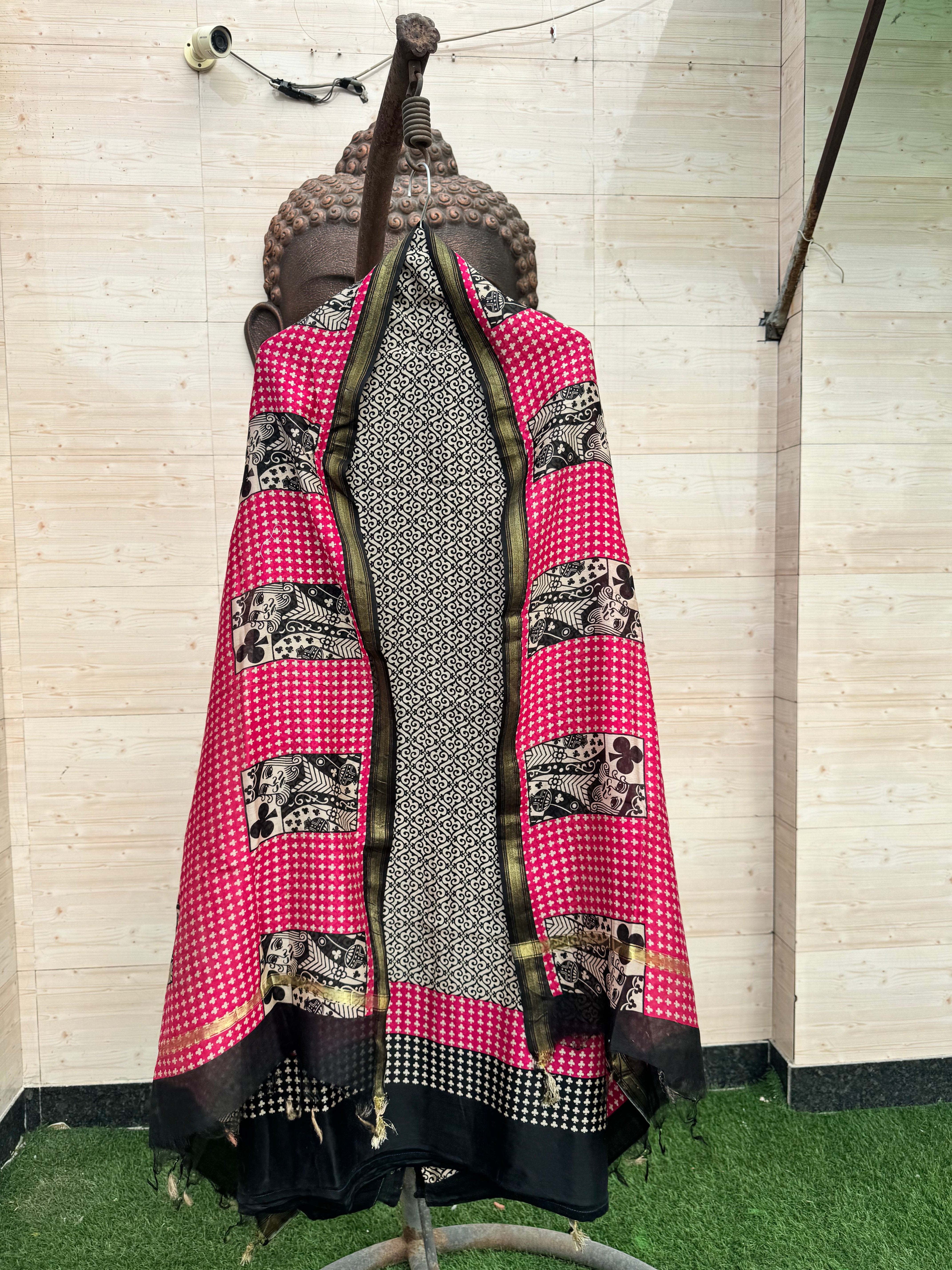 Mahira pure Maheshwari suit set