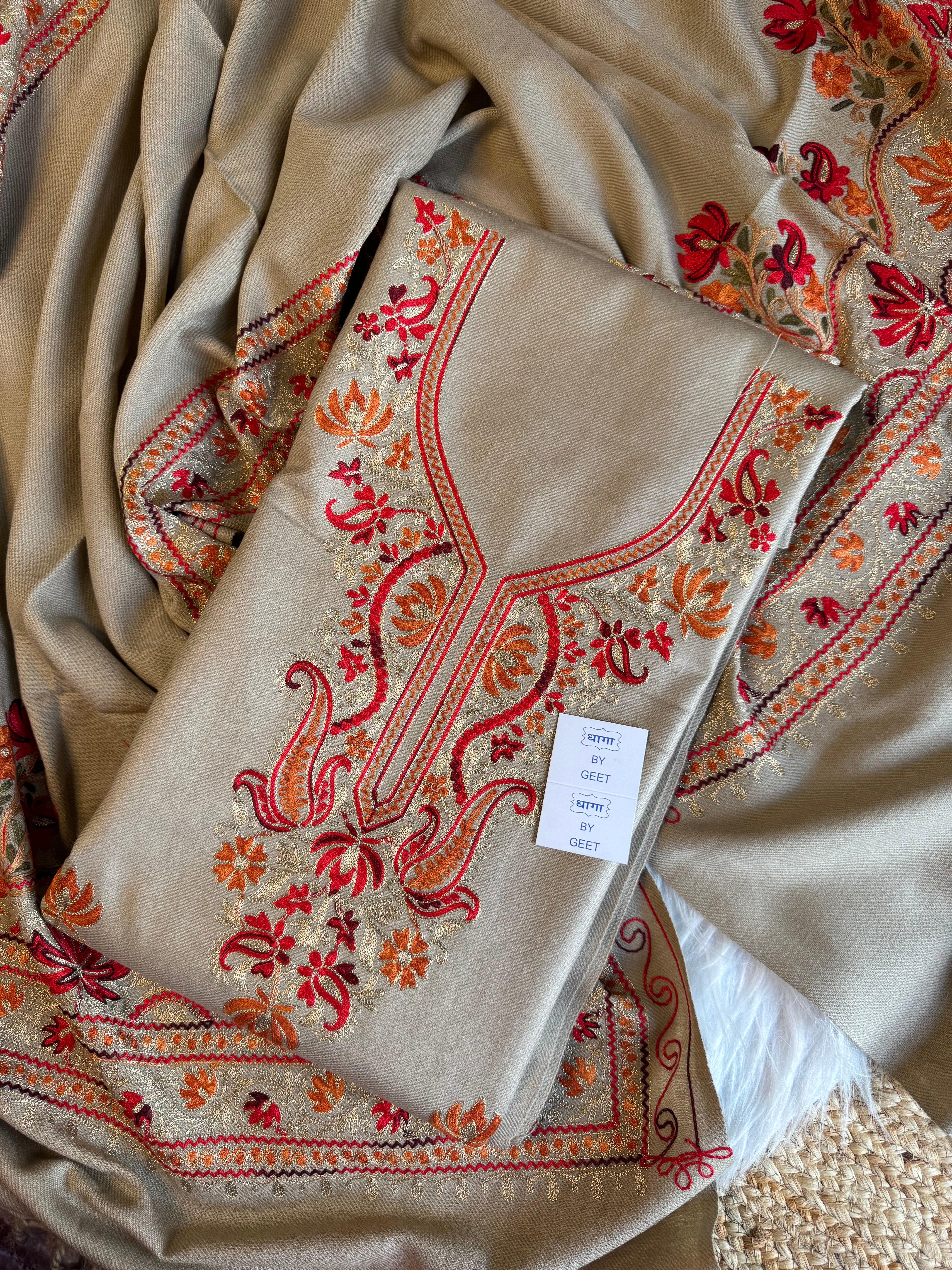 Tanira pashmina suit sets