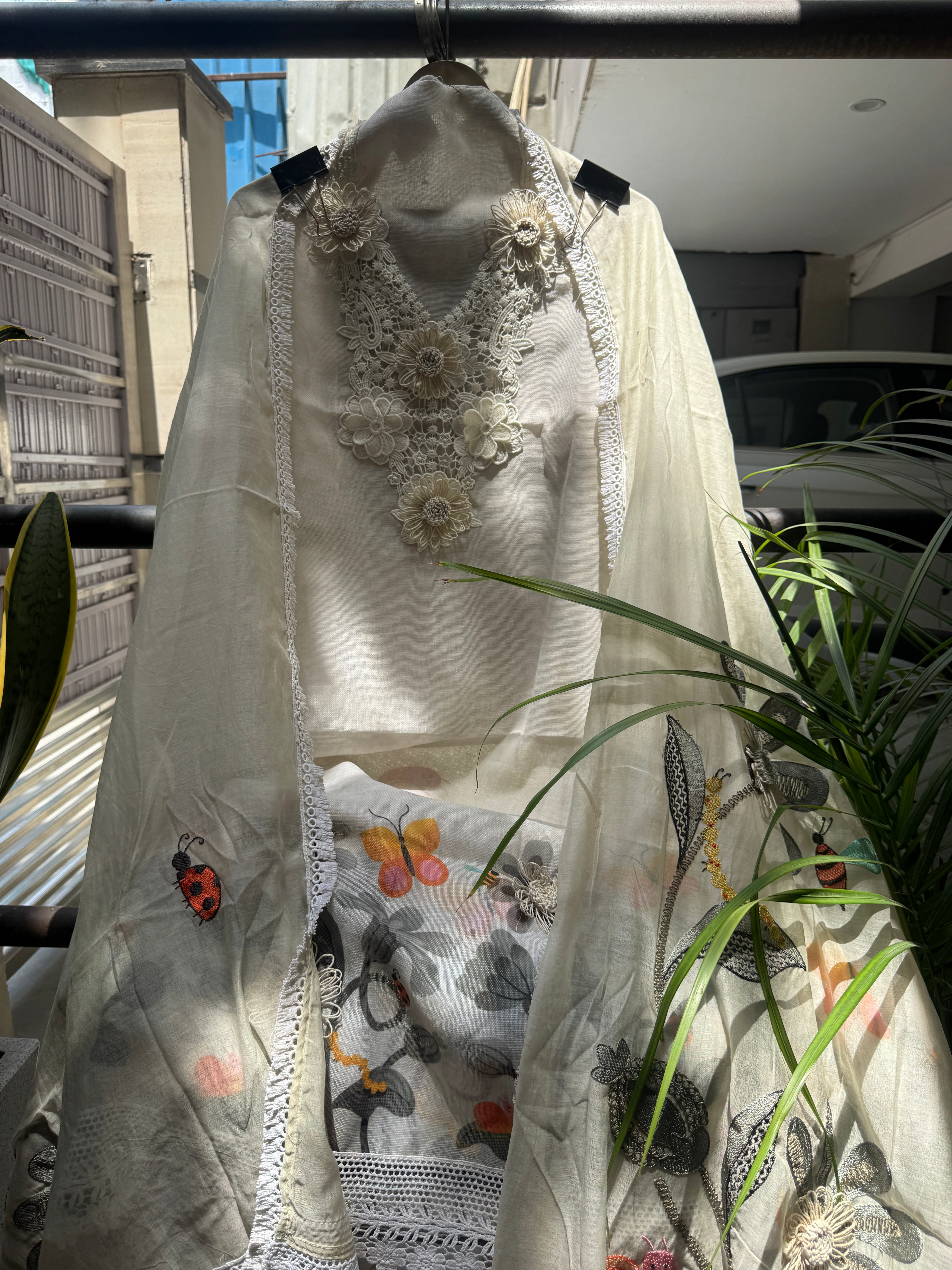 Meadow muse linen suit set