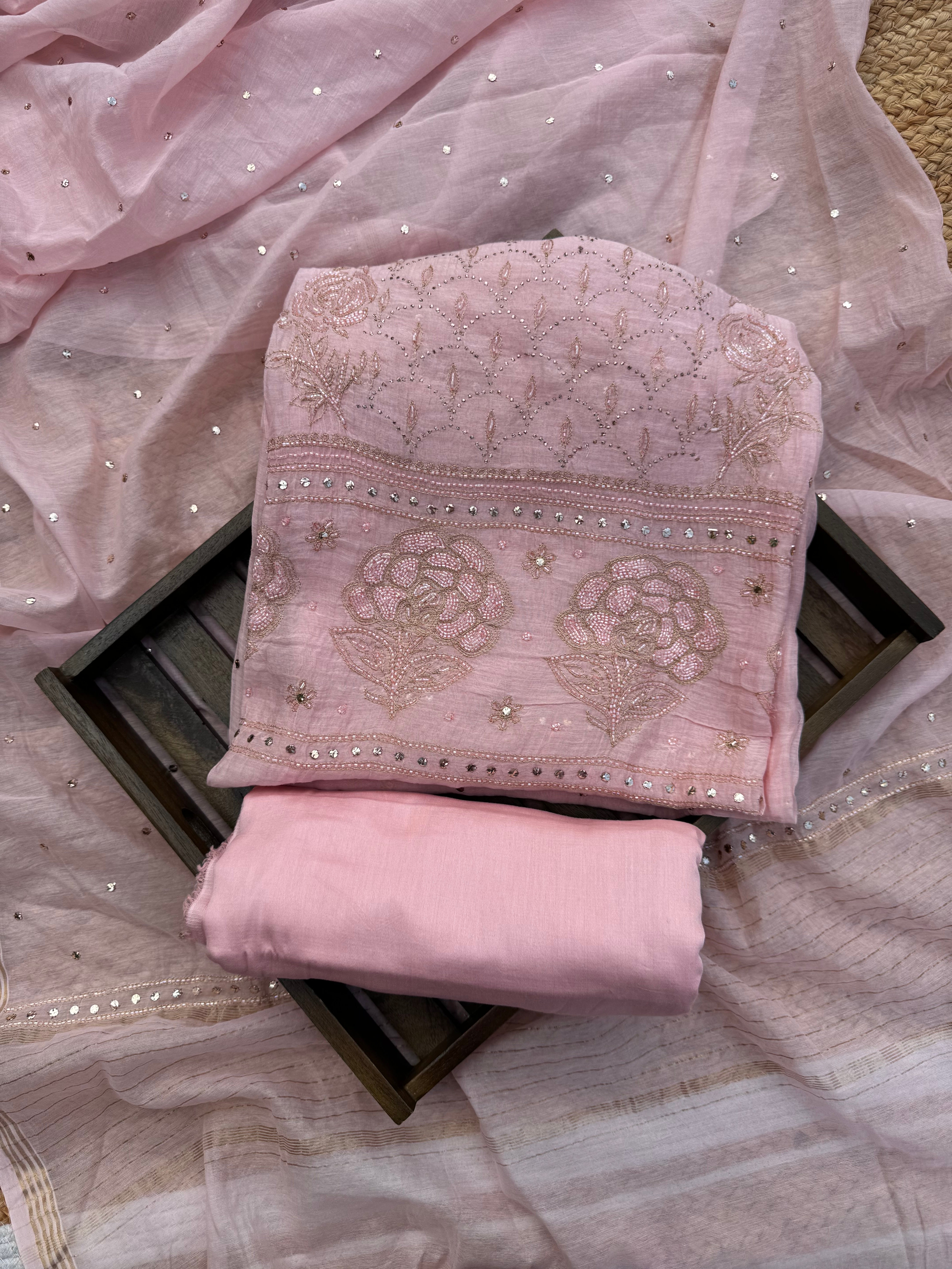 Gulaab Lucknowi suit set