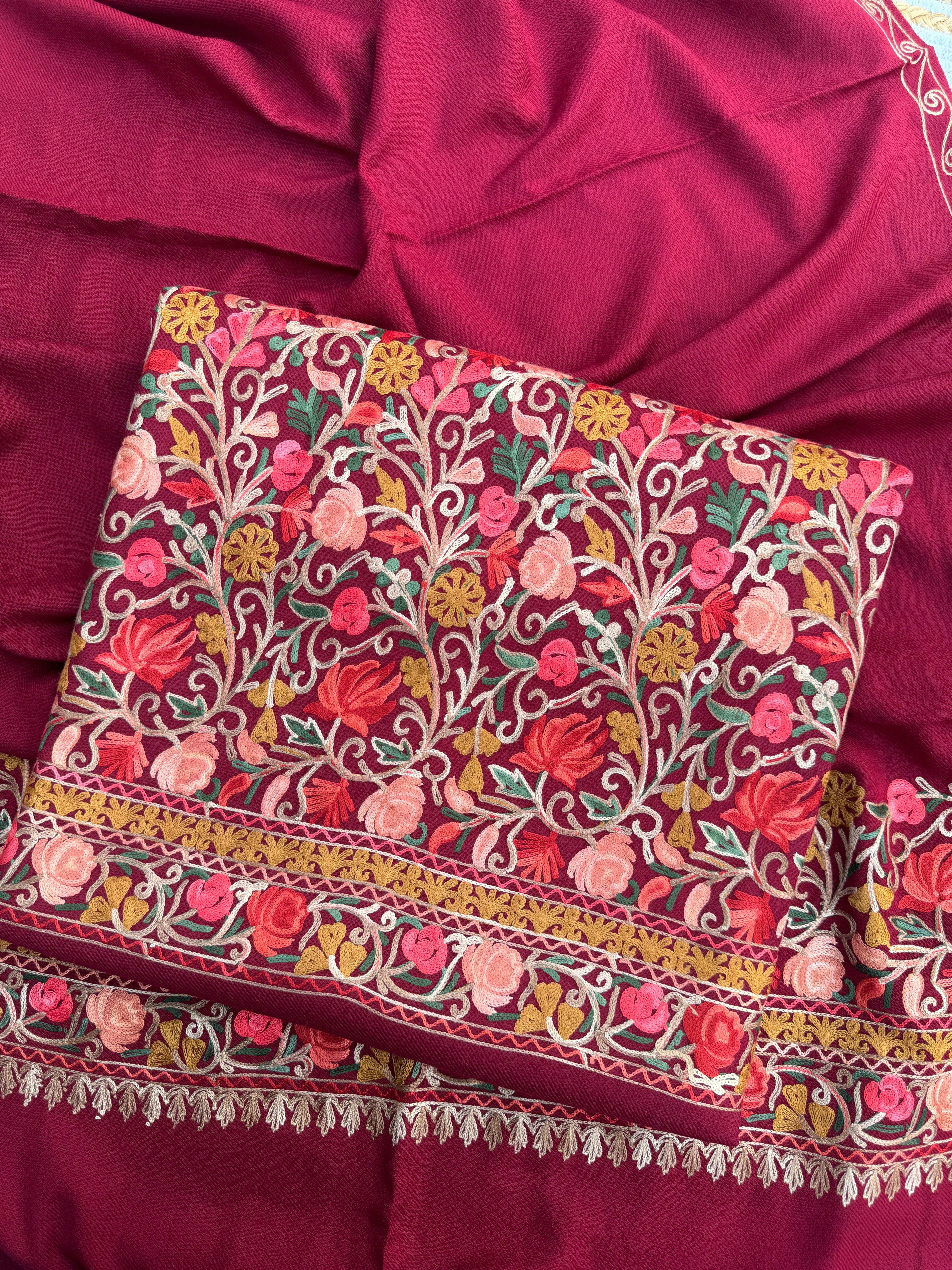 Kesar pashmina suit set