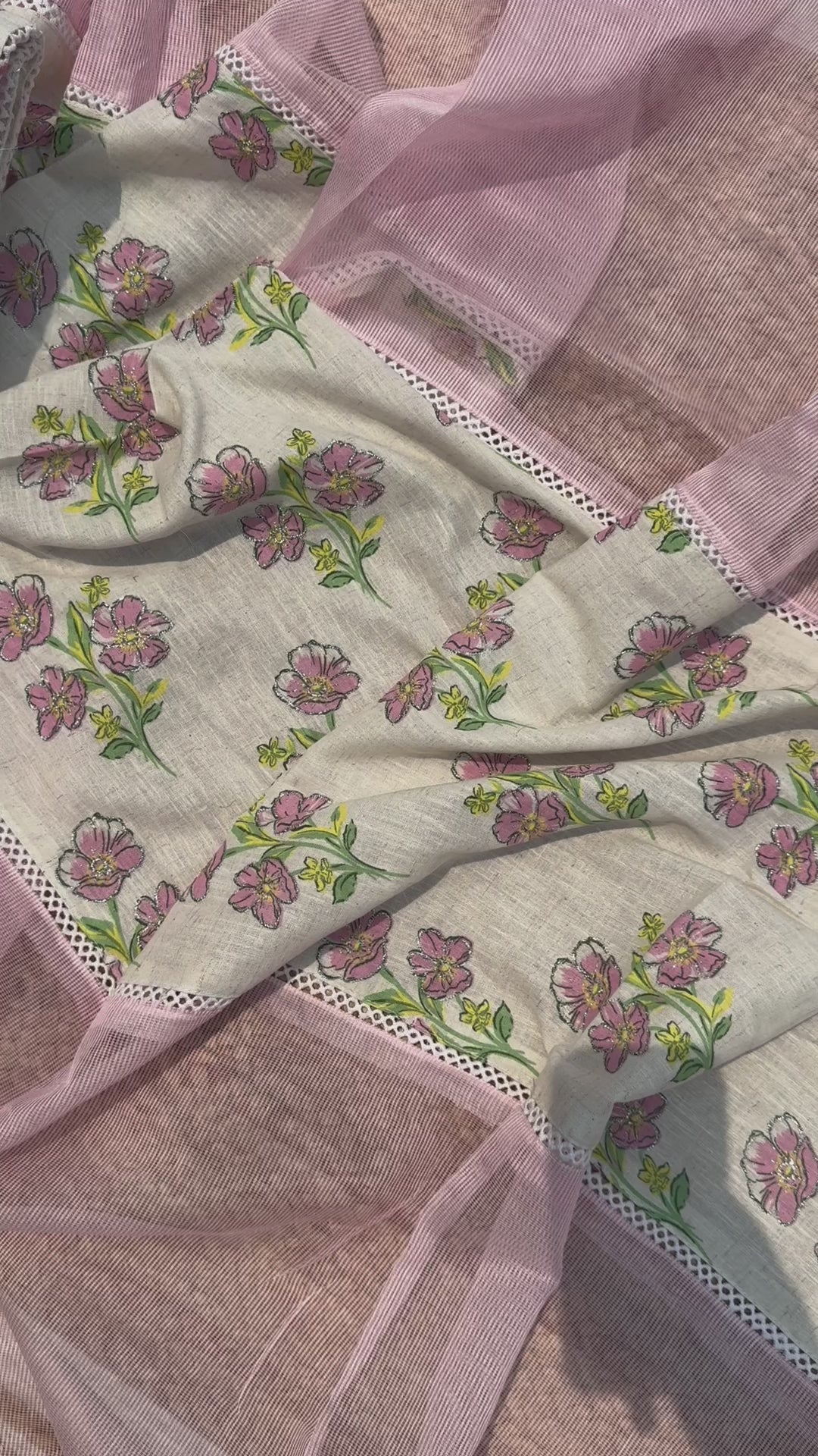 Eira handloom cotton suit set